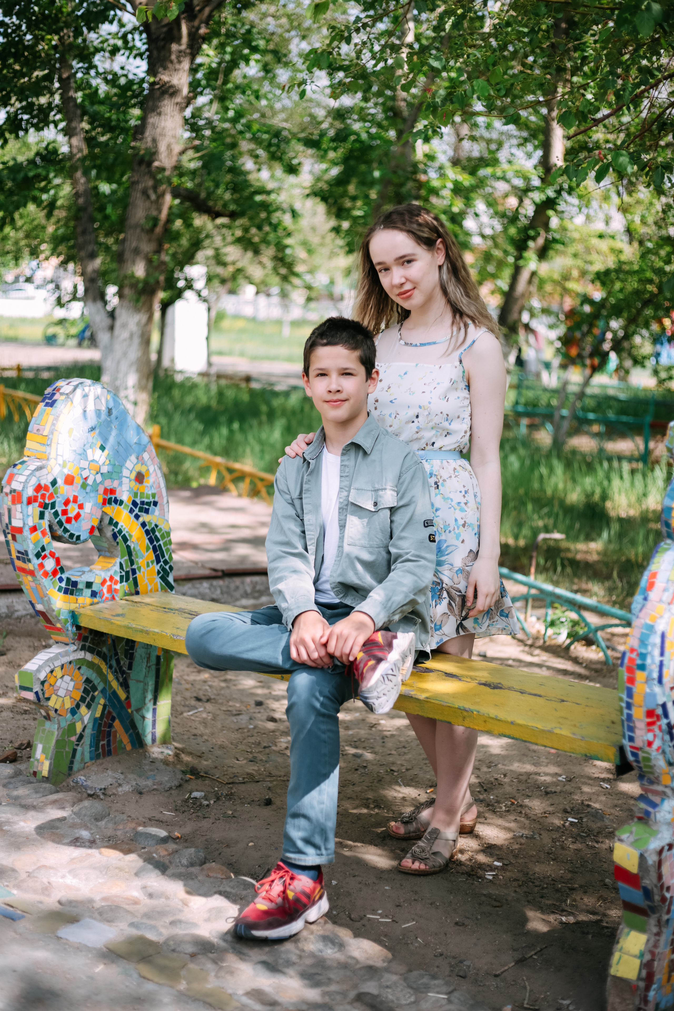 Валентина и Степан (сестра и брат). Фотограф Бурятии София Андриянова