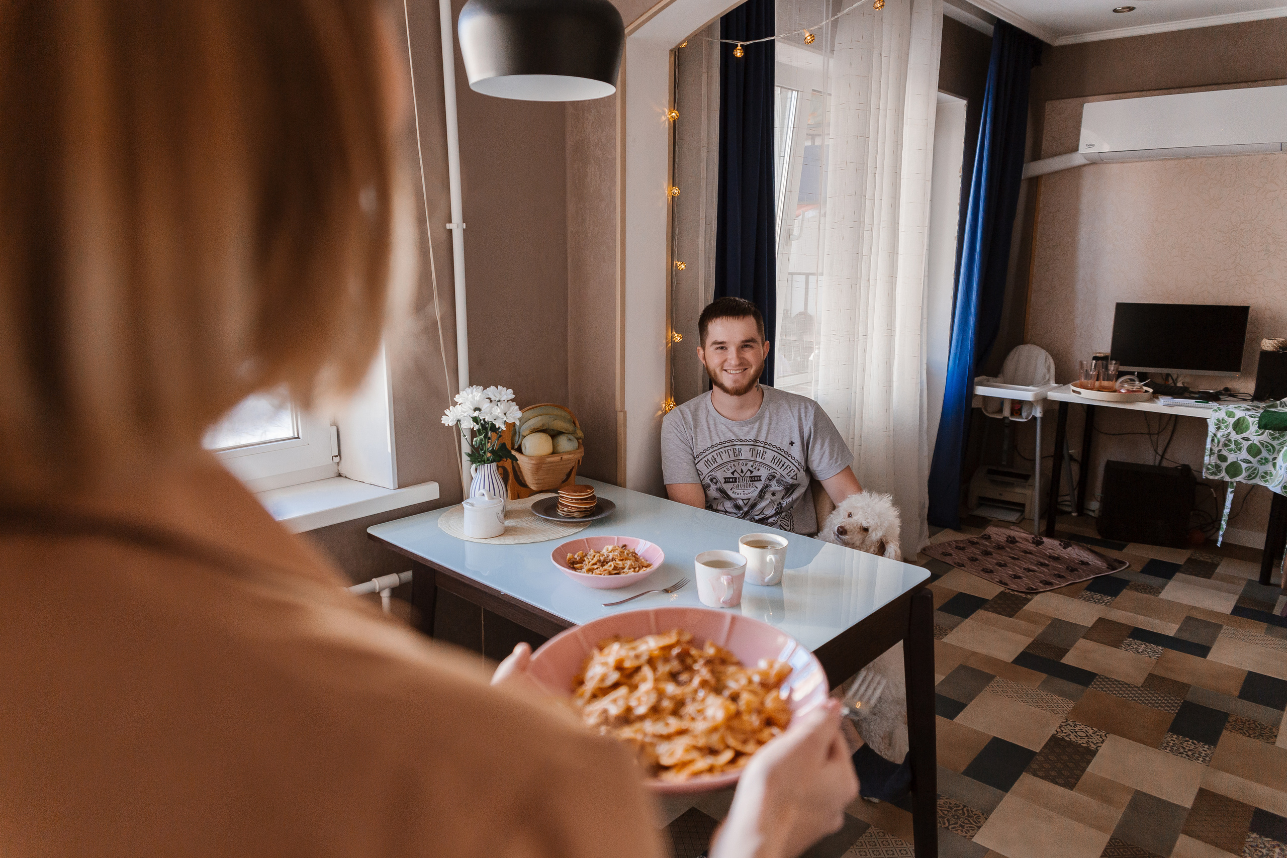 Домашняя атмосфера с Любой, витей и их сыном Яриком. Фотограф Бурятии София Андриянова