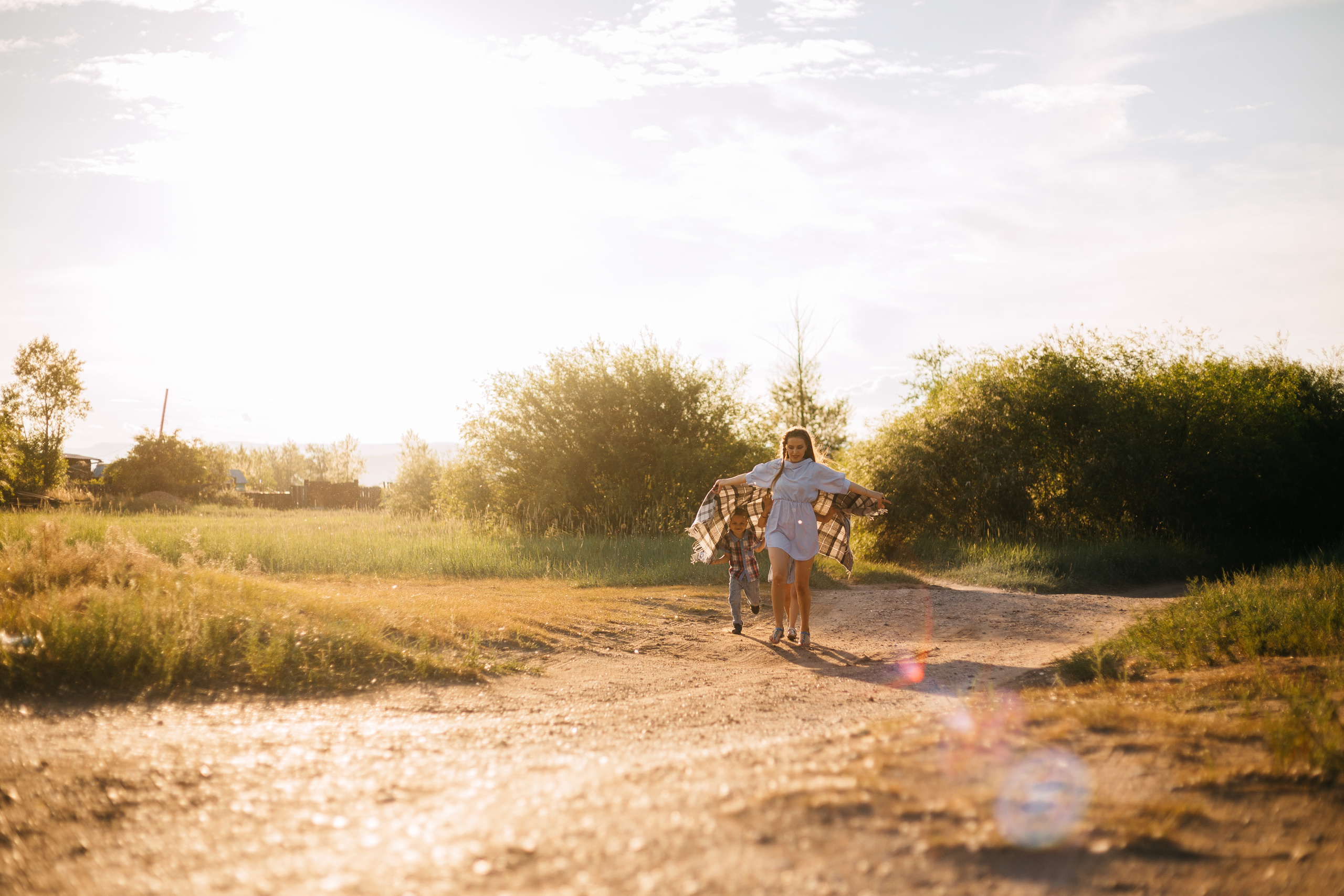 Ольга и дети. Фотограф Бурятии София Андриянова