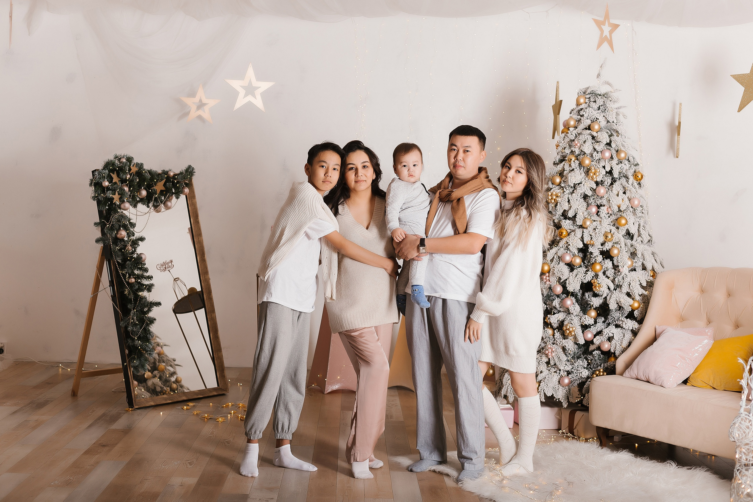 Новогодние съемки сборные. Фотограф Бурятии София Андриянова