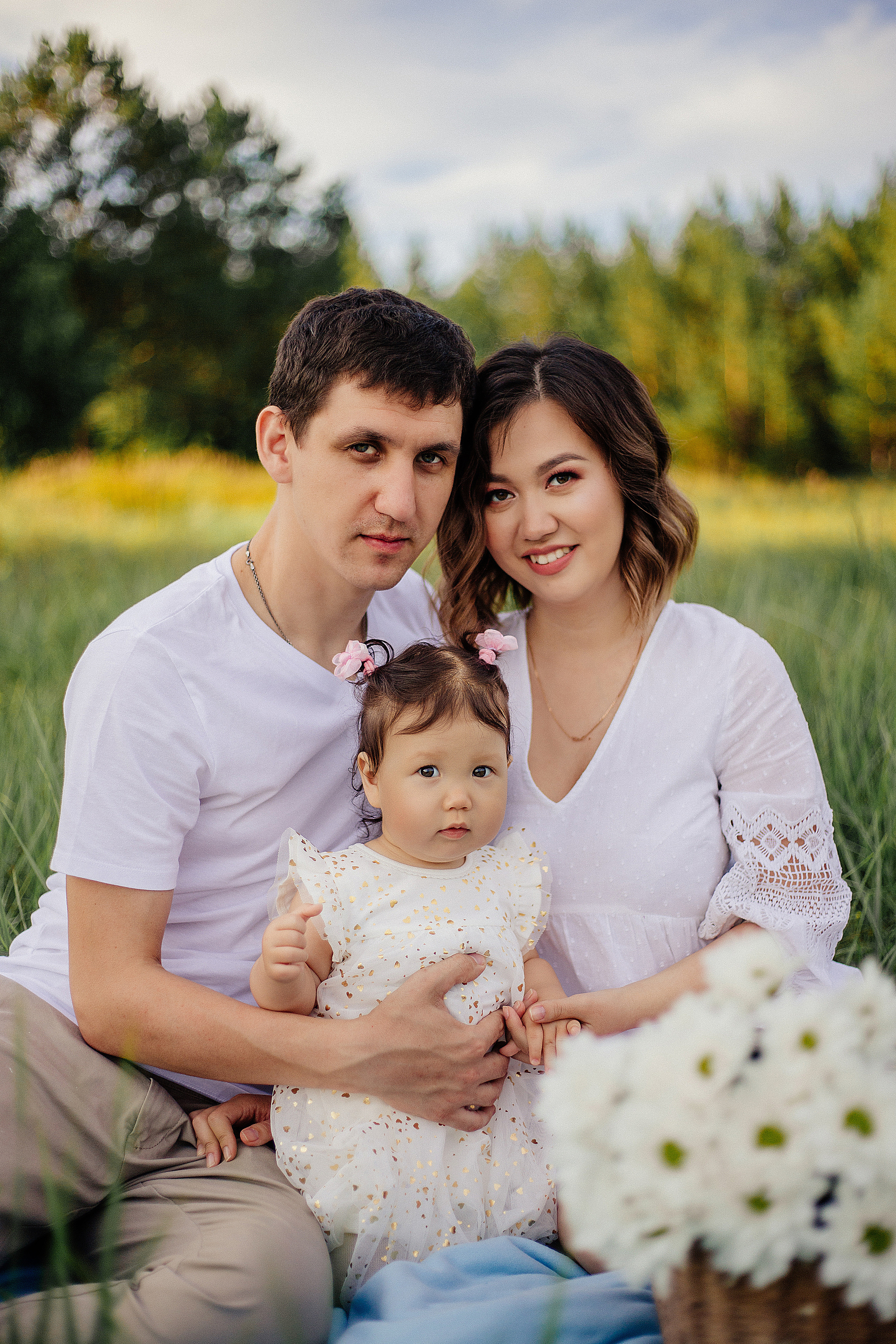 Надежда, муж и дочка. Фотограф Бурятии София Андриянова