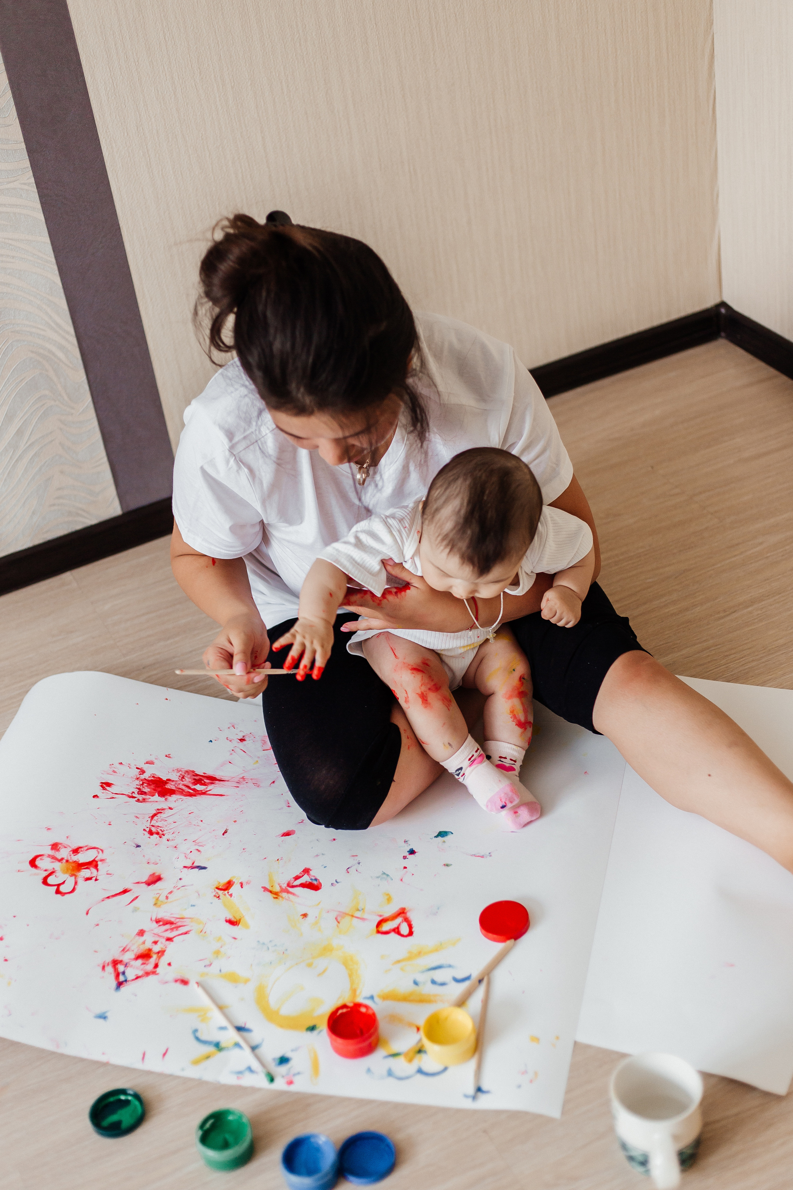 Алина с дочей. Фотограф Бурятии София Андриянова