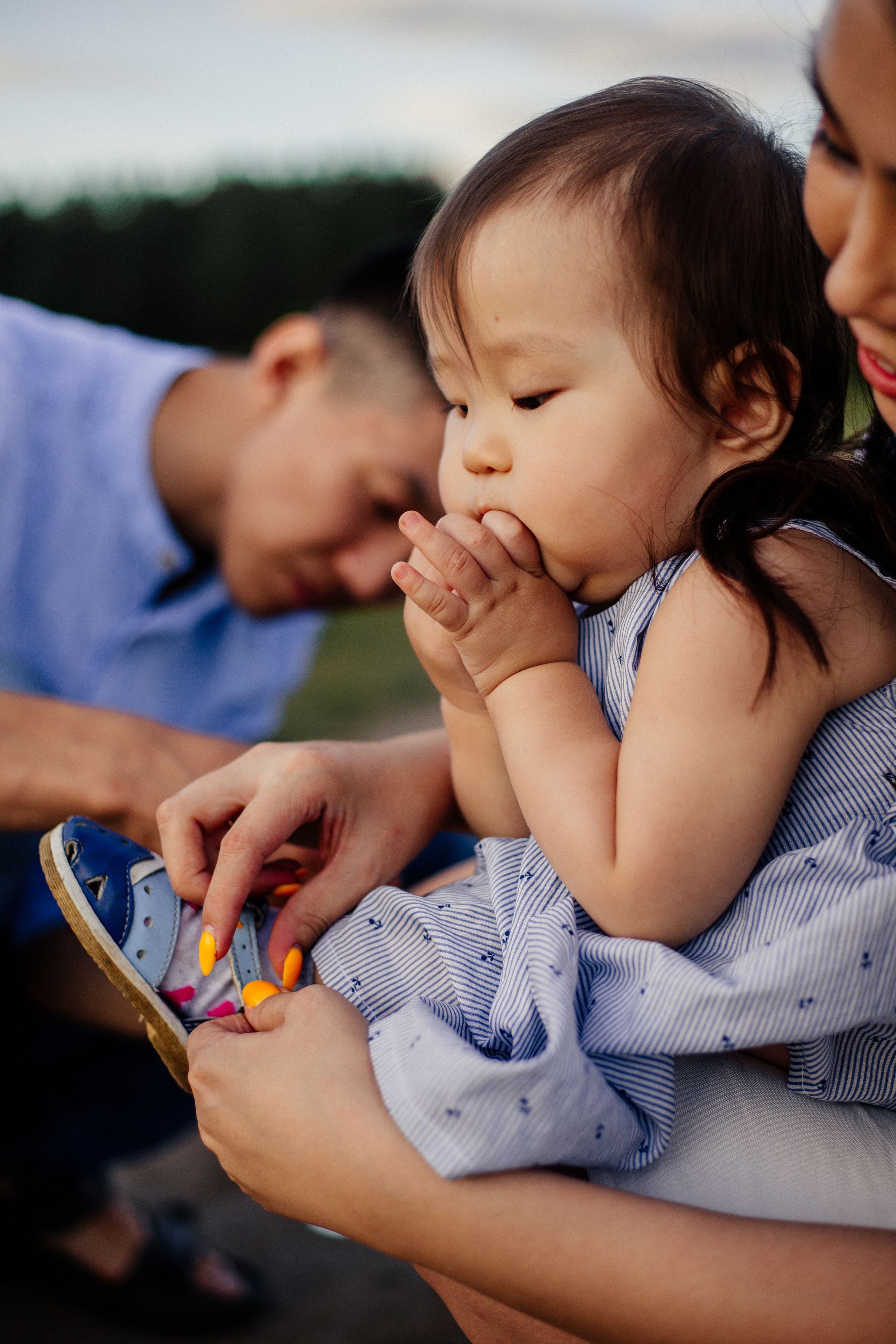 Ариша с родителями. Фотограф Бурятии София Андриянова