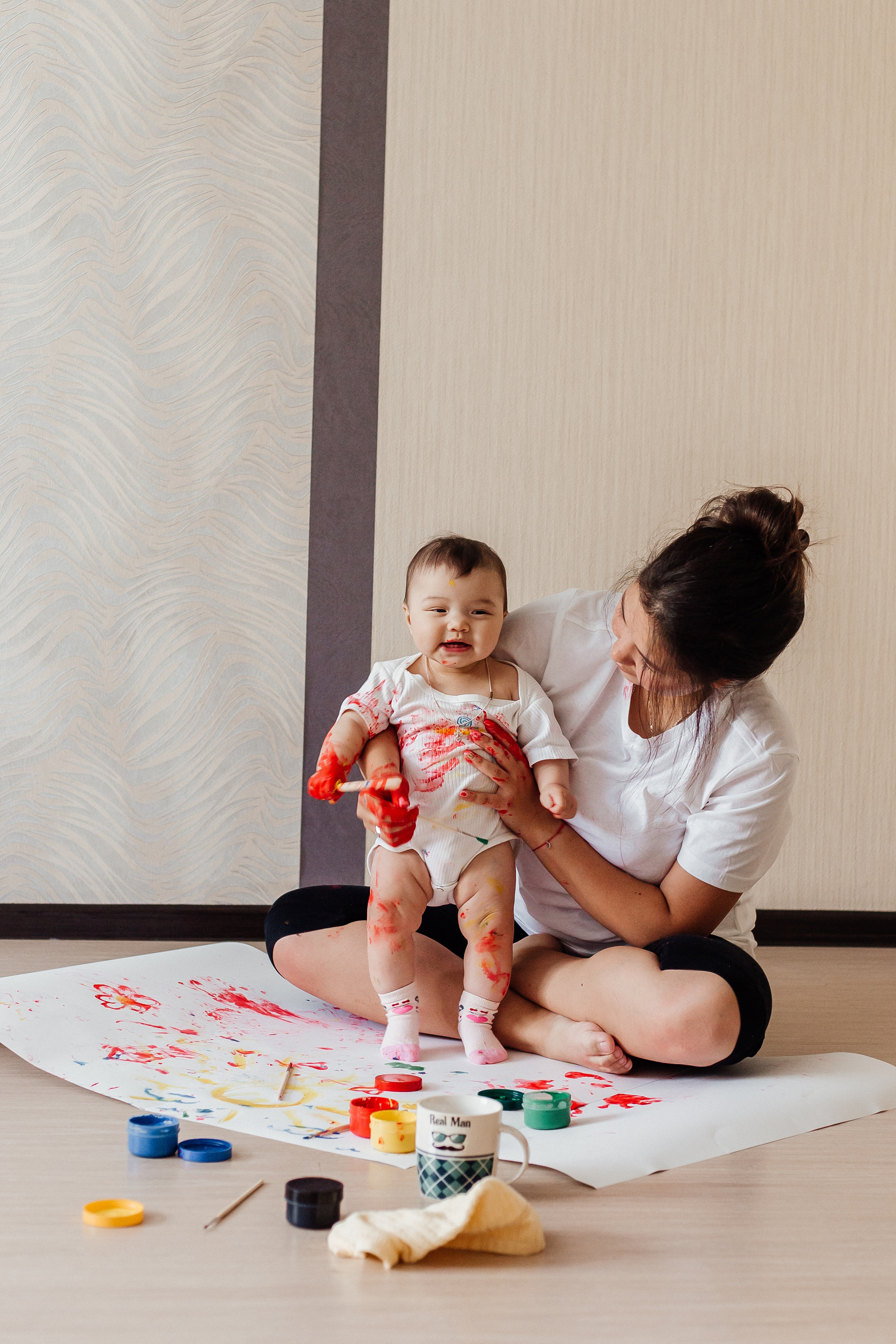 Алина с дочей. Фотограф Бурятии София Андриянова