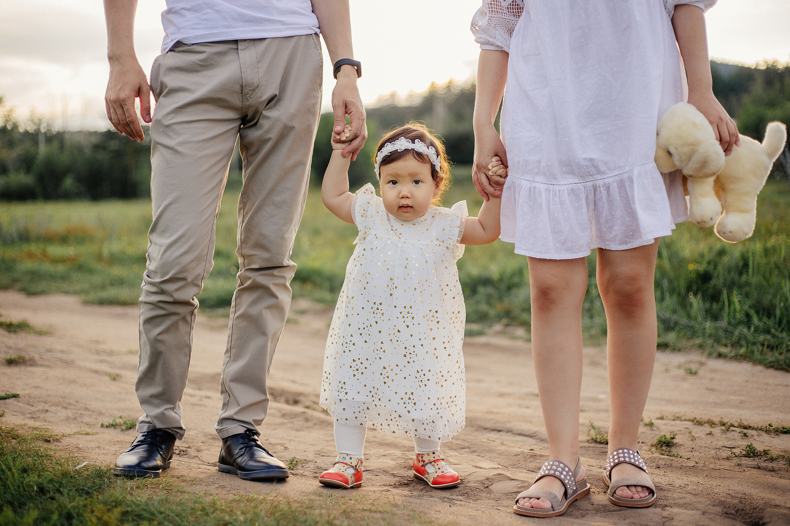Надежда, муж и дочка. Фотограф Бурятии София Андриянова