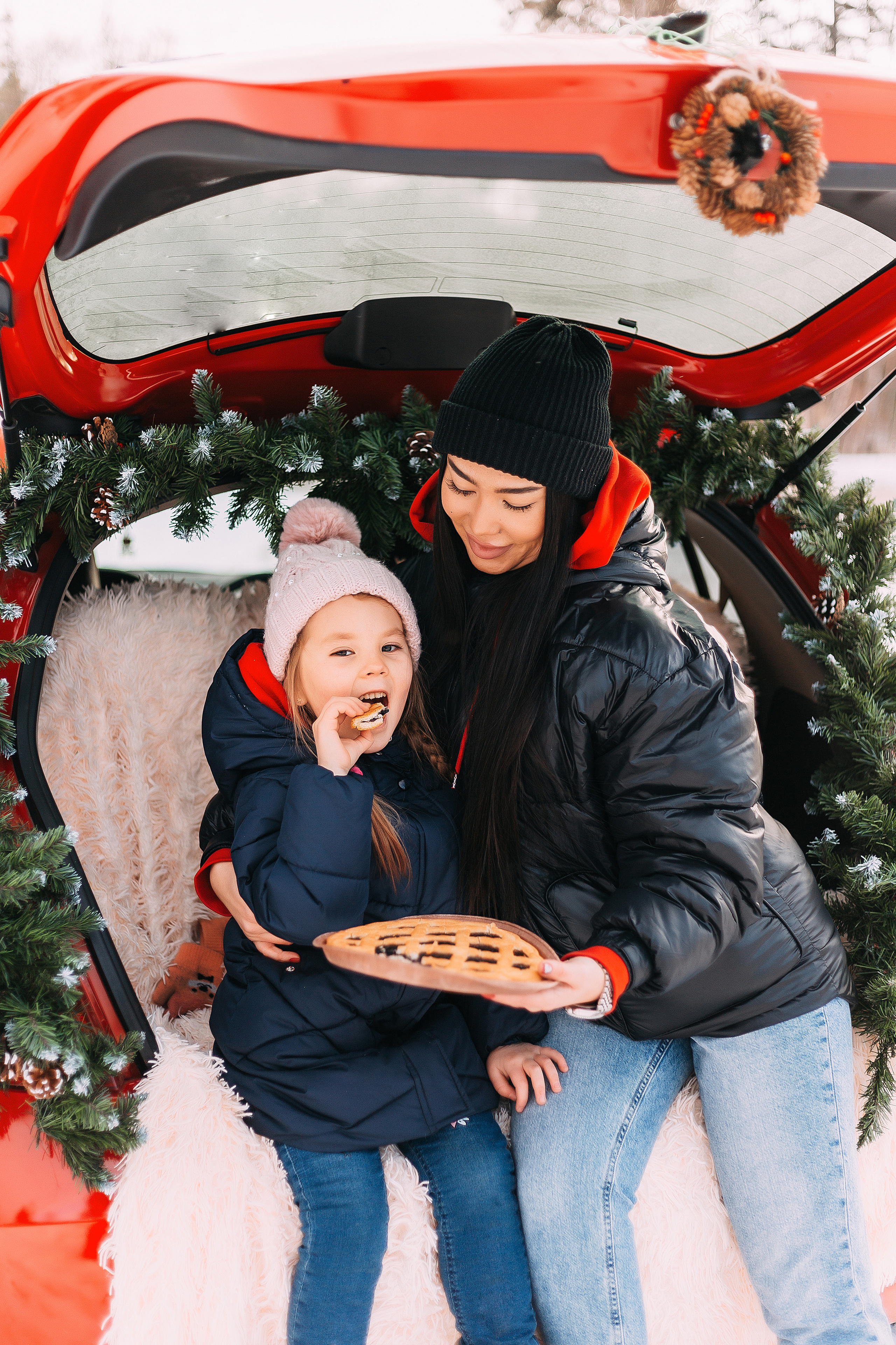 Надежда с дочкой Евой. Фотограф Бурятии София Андриянова