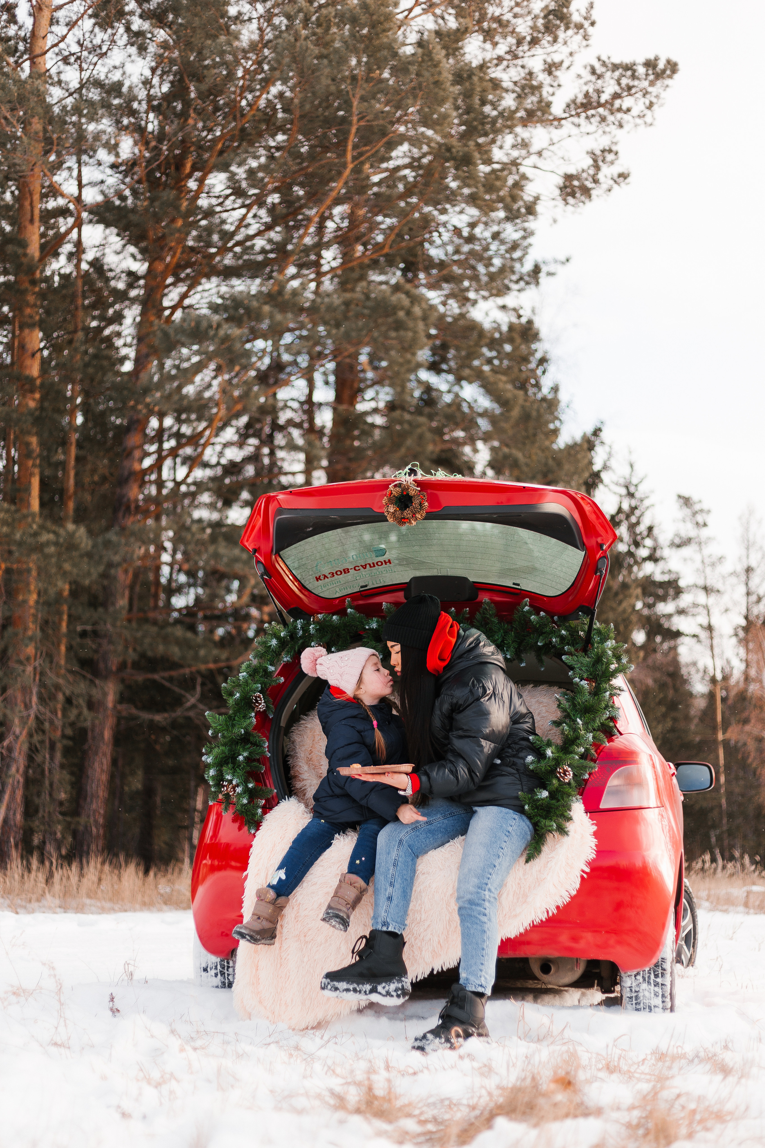 Надежда с дочкой Евой. Фотограф Бурятии София Андриянова