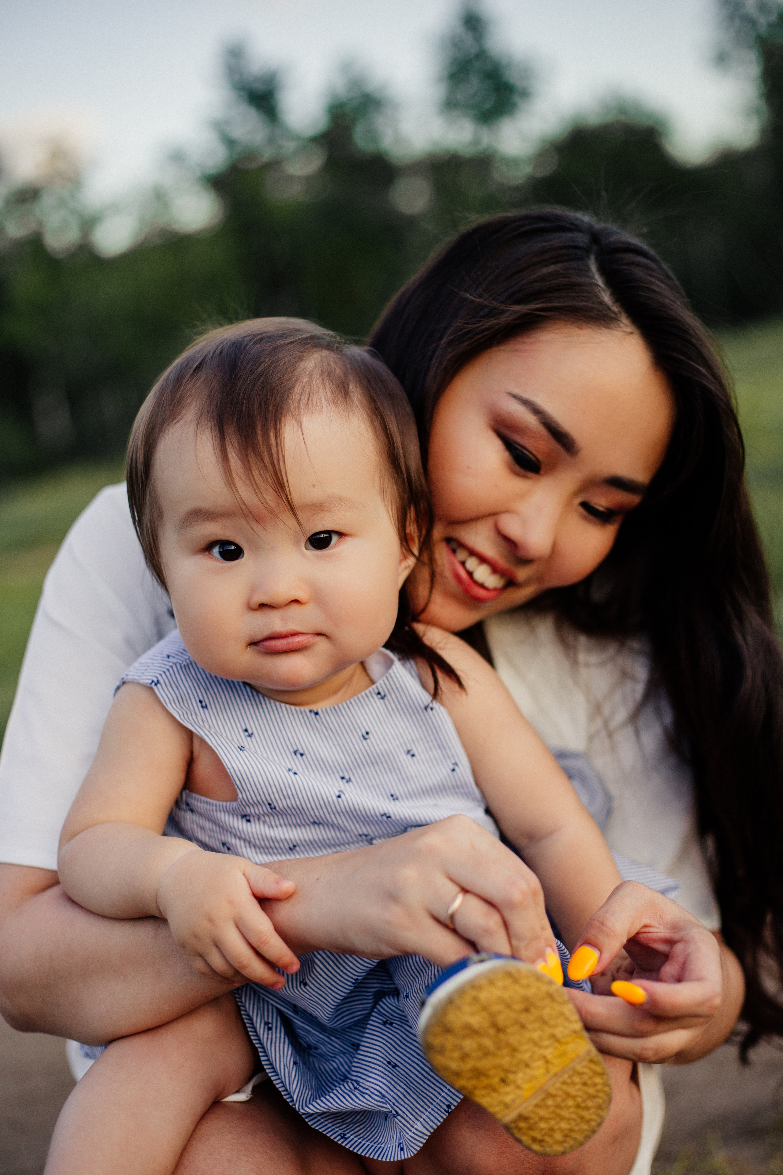Ариша с родителями. Фотограф Бурятии София Андриянова