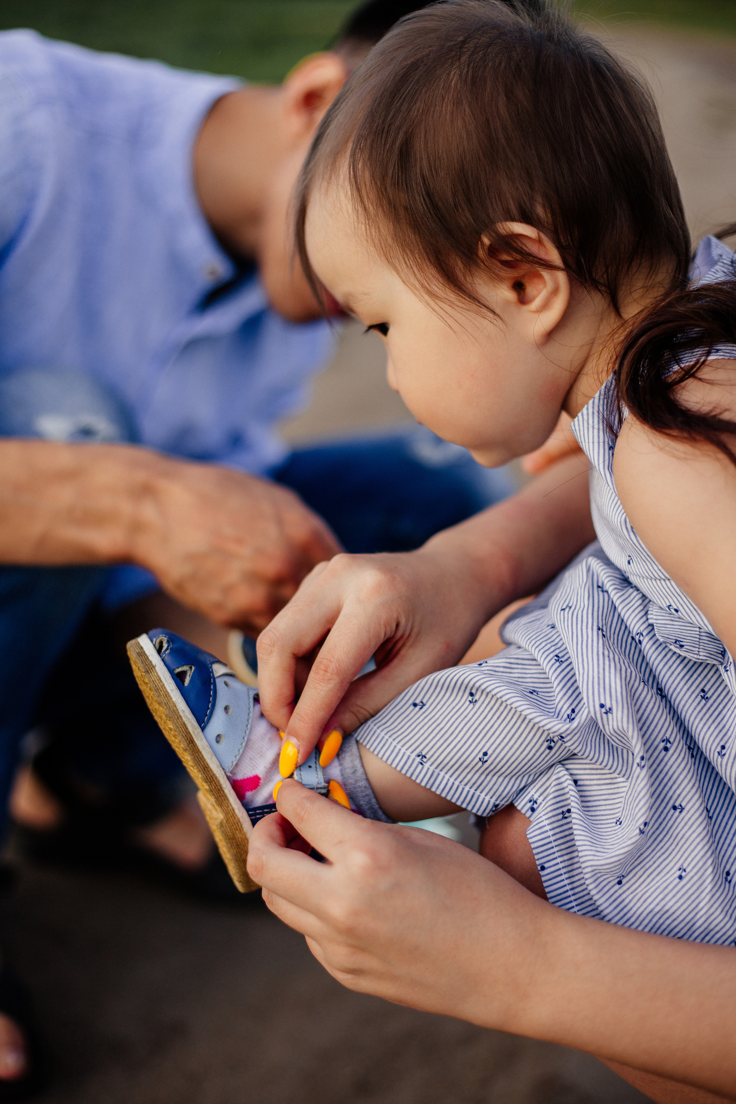 Ариша с родителями. Фотограф Бурятии София Андриянова