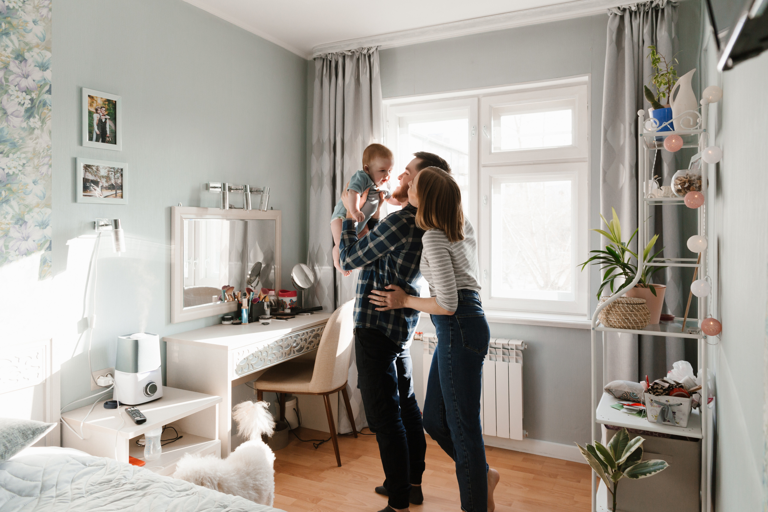 Домашняя атмосфера с Любой, витей и их сыном Яриком. Фотограф Бурятии София Андриянова