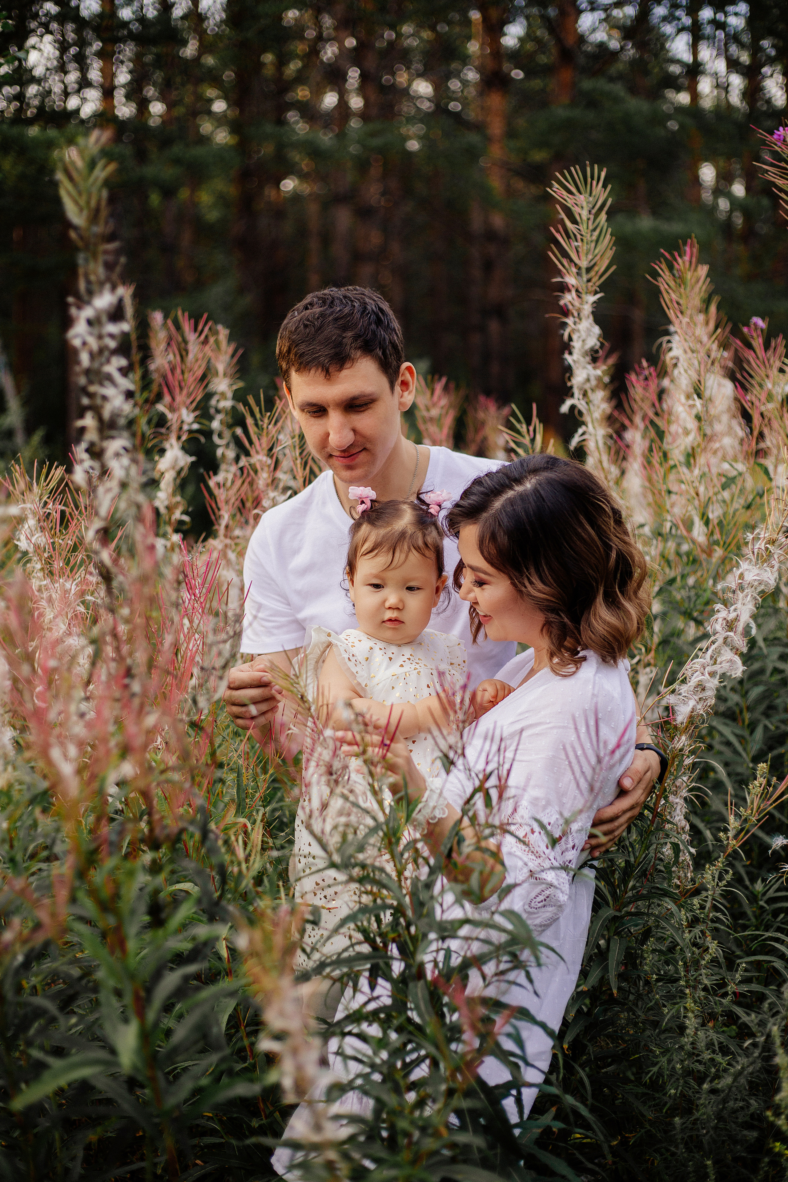 Надежда, муж и дочка. Фотограф Бурятии София Андриянова