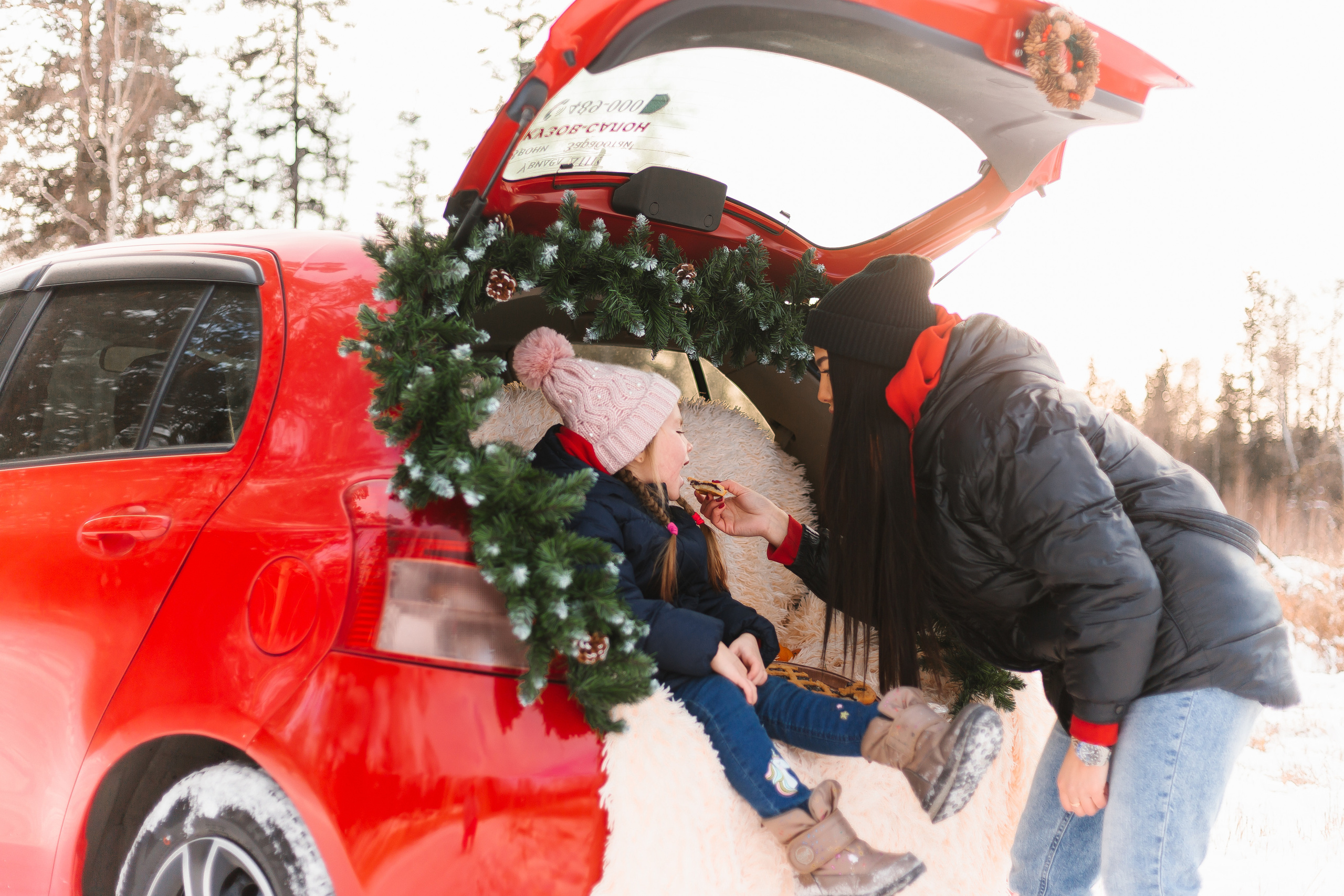 Надежда с дочкой Евой. Фотограф Бурятии София Андриянова