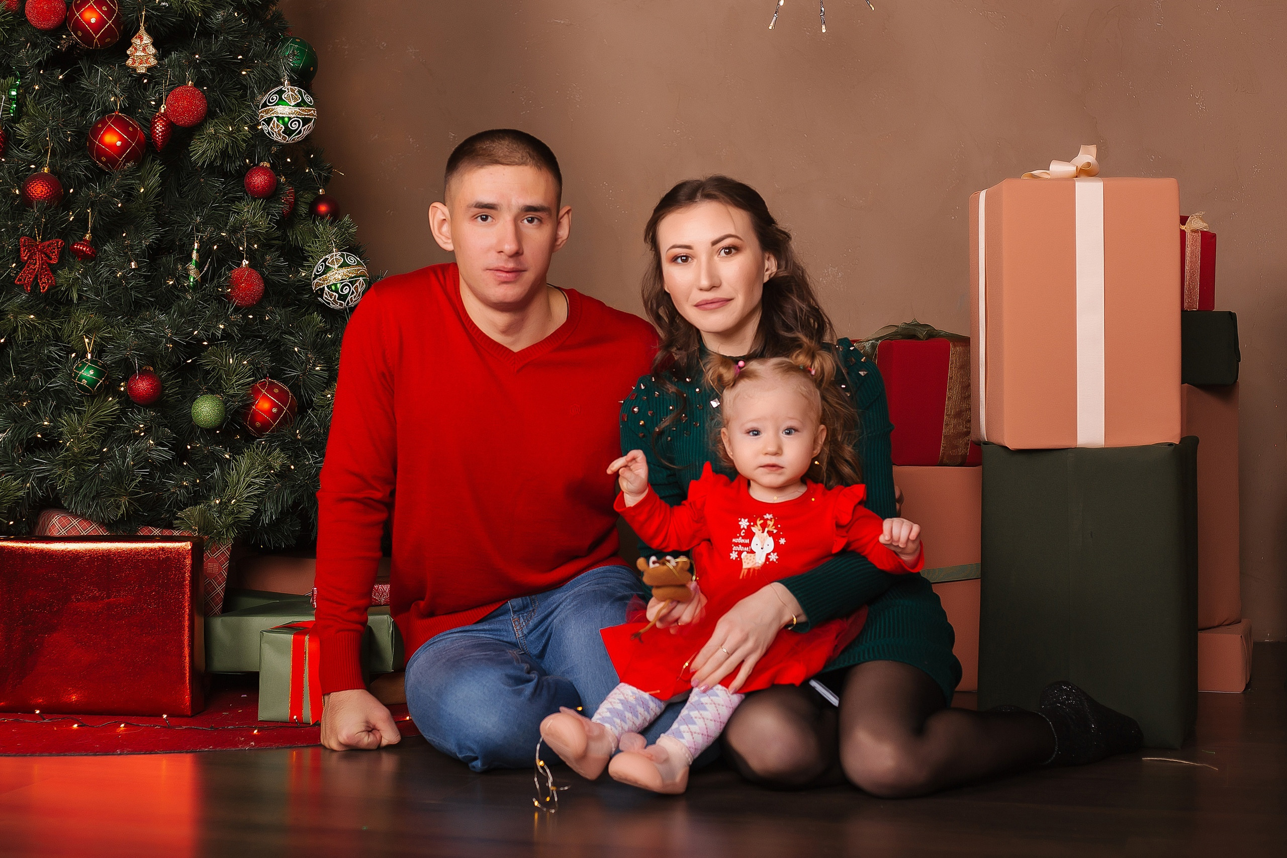 Новогодние съемки сборные. Фотограф Бурятии София Андриянова