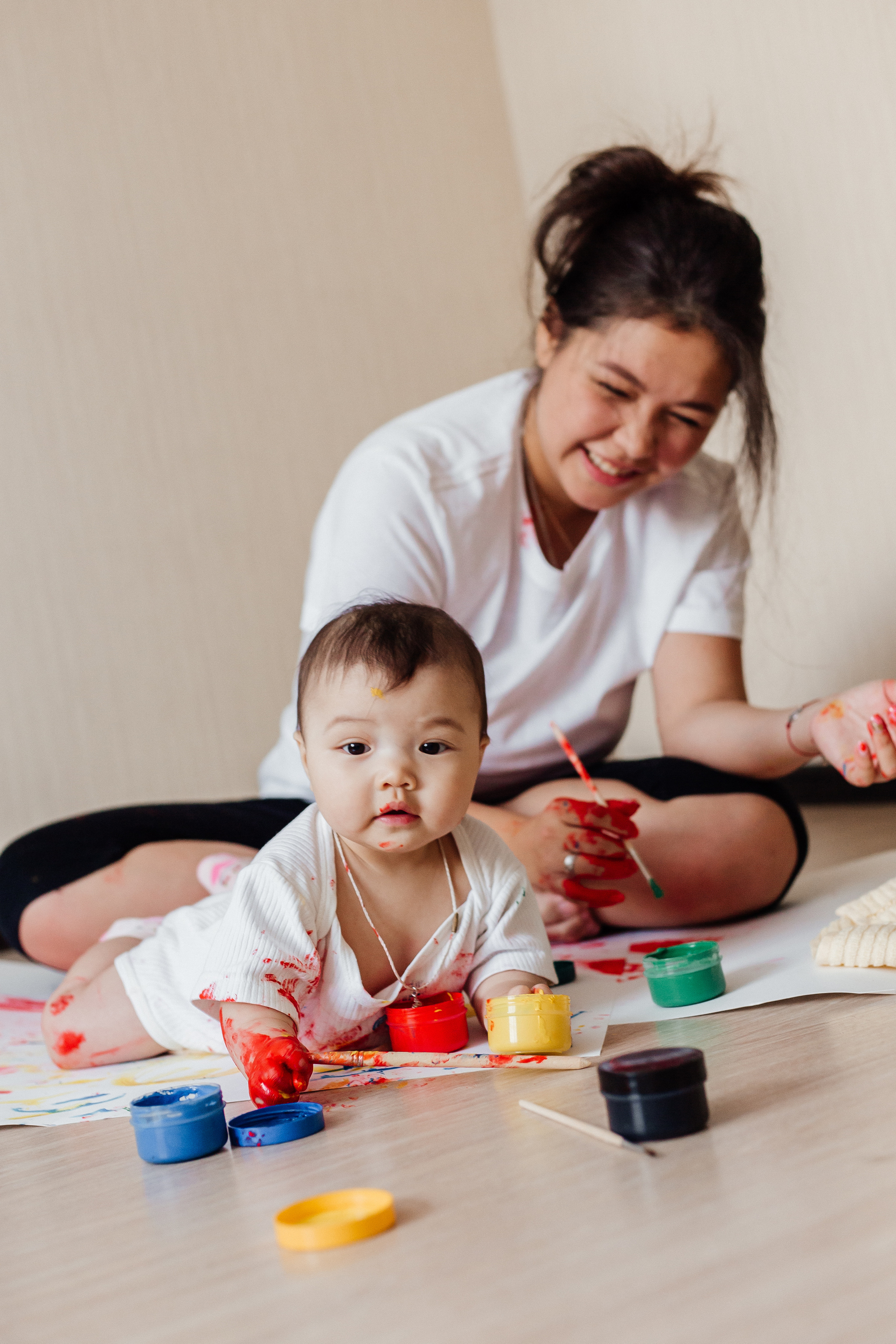 Алина с дочей. Фотограф Бурятии София Андриянова