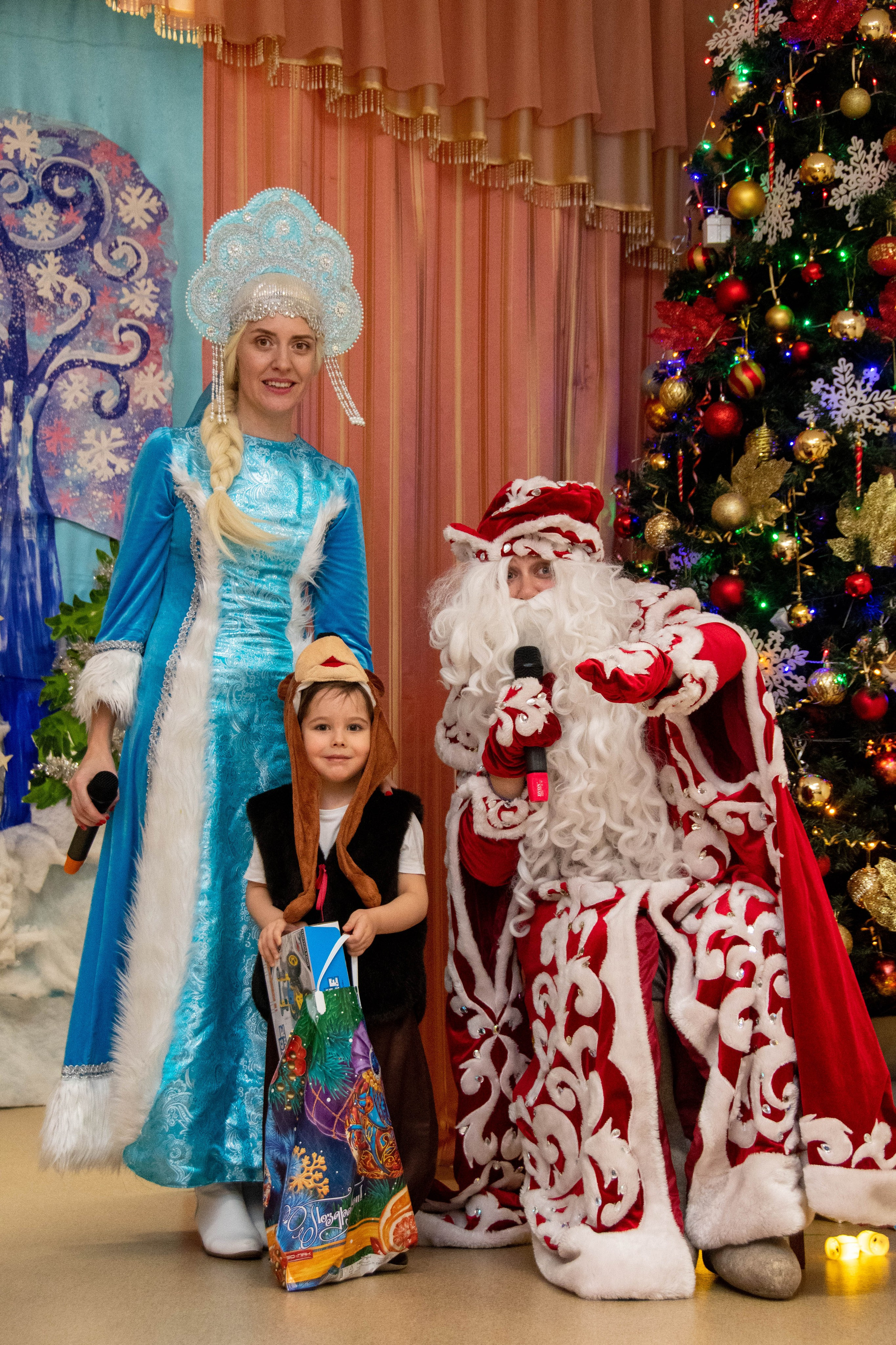 2023 Новый год. Акварель, Первомайка. Репортажный и детский фотограф в Новосибирске