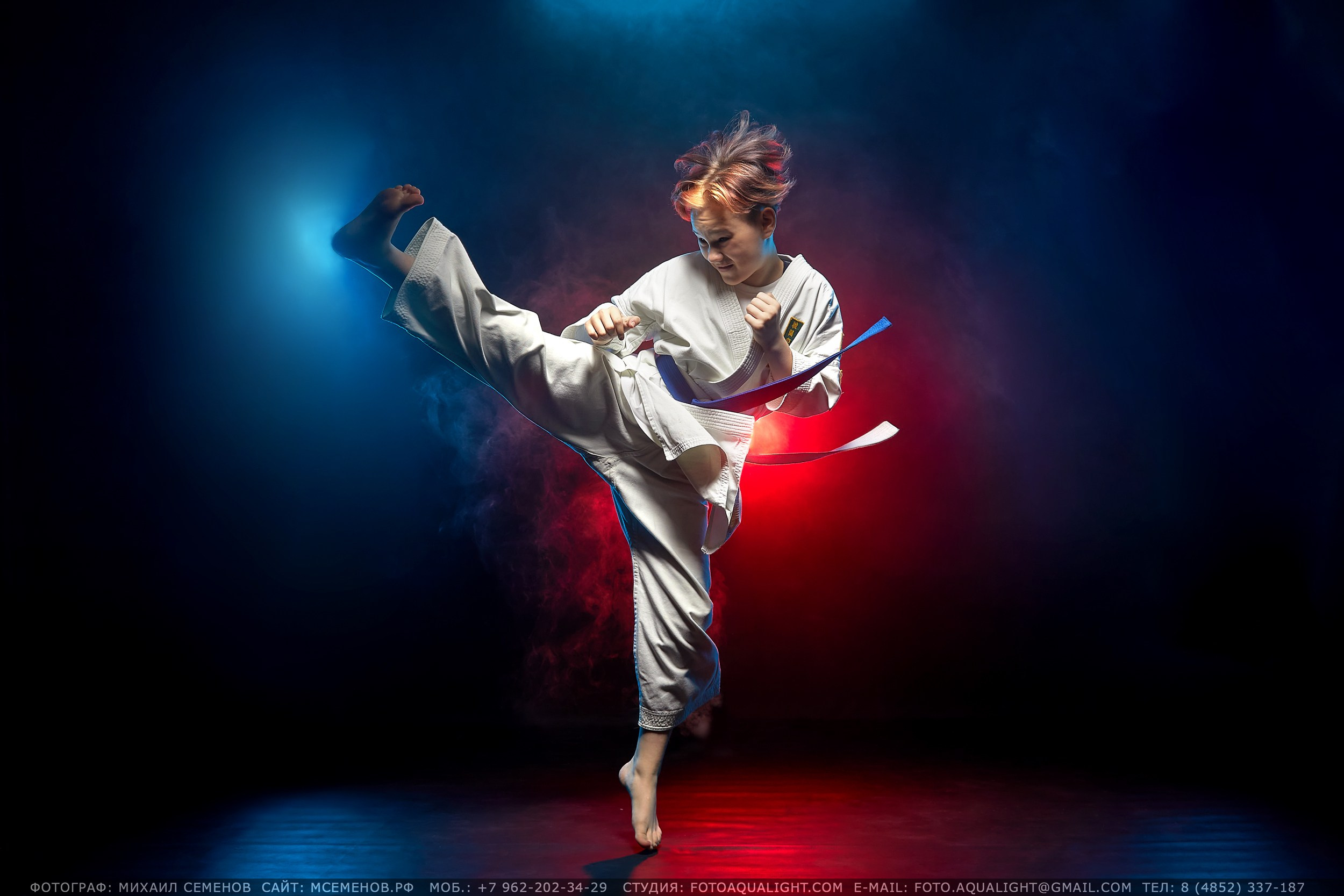 Детская спортивная фотосессия Фотограф Михаил Семенов, г. Ярославль