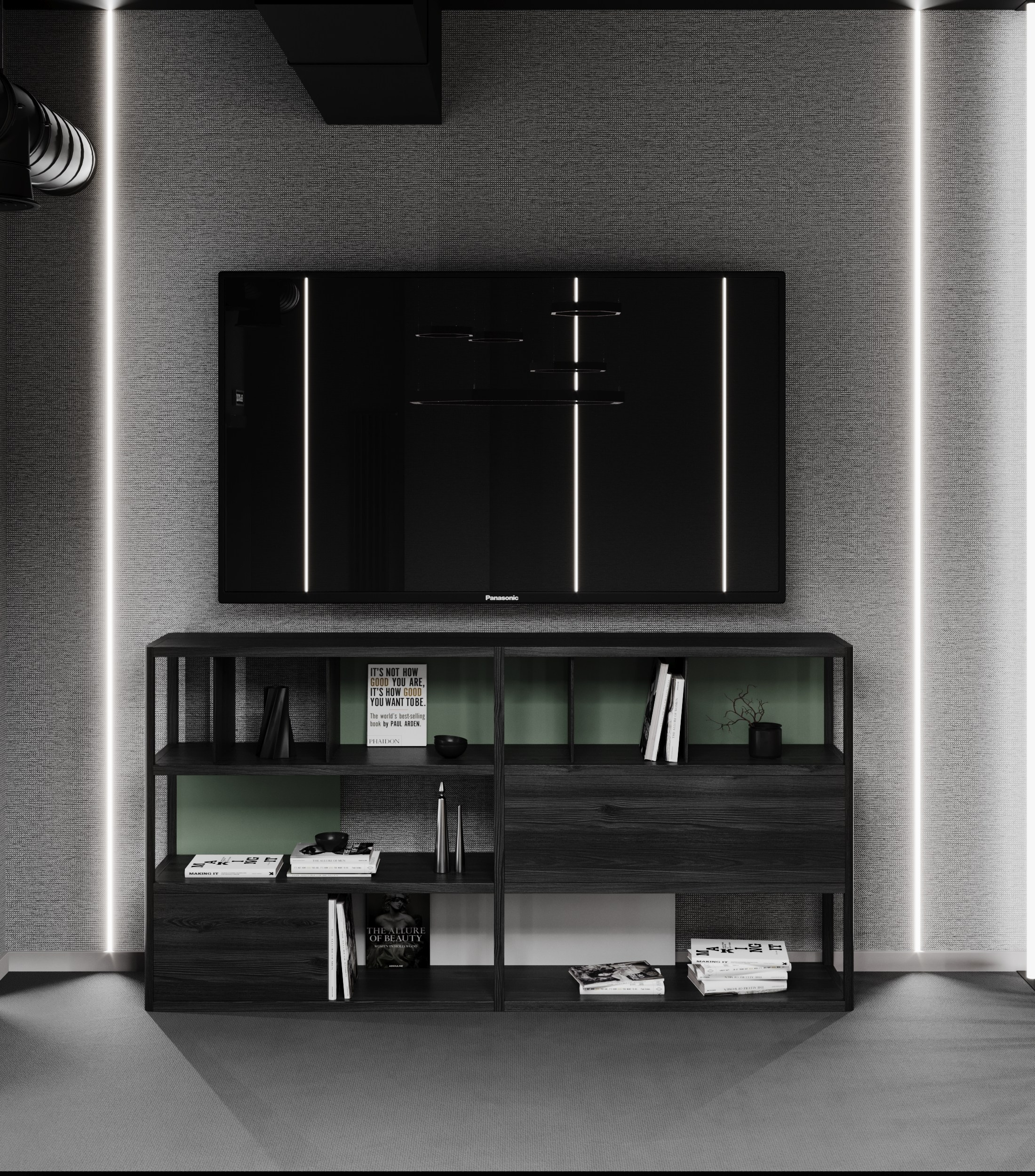 Кинотеатр-переговорная. 3D визуализатор в Москве Сердюк Владислав