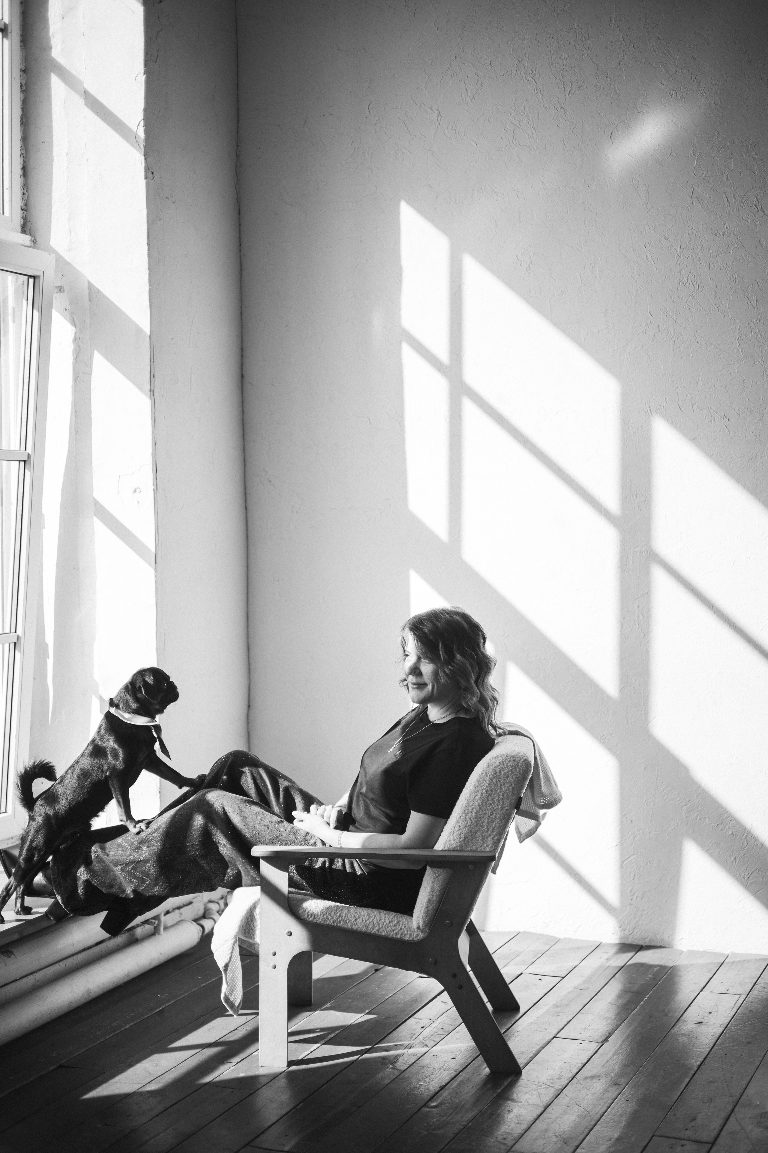 Катя и Бруно. Фотограф животных Евгения Верцинская