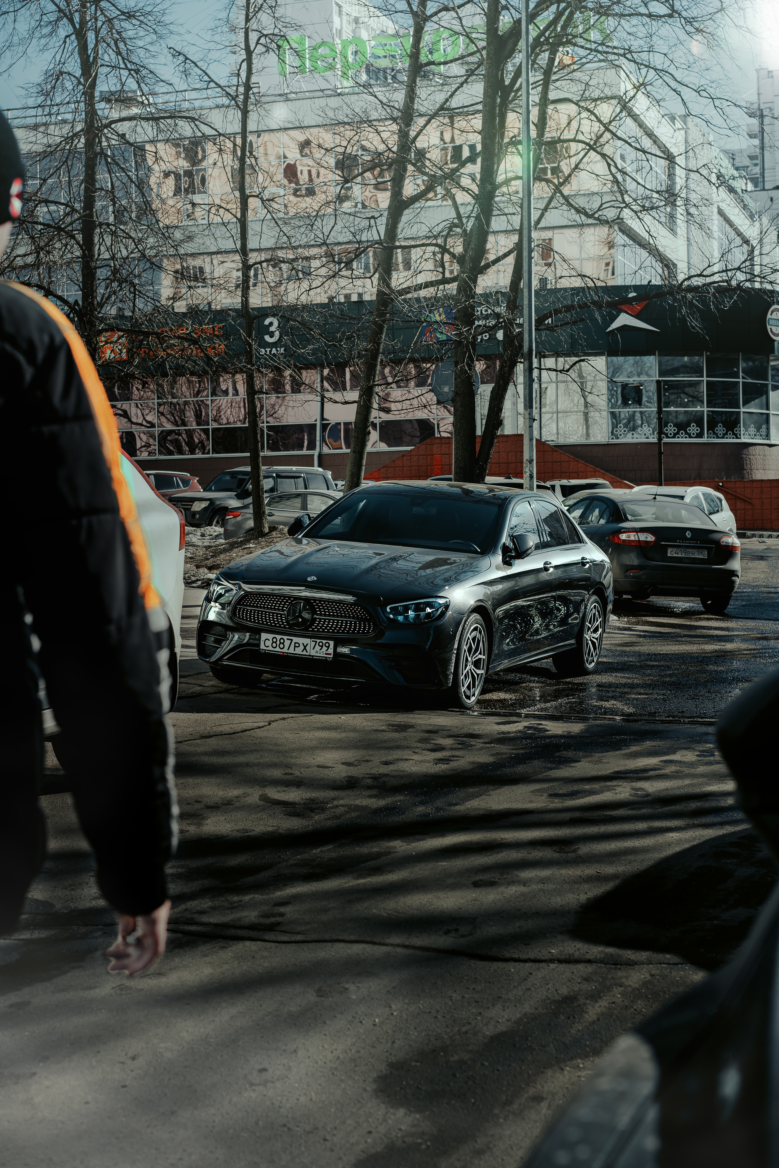 Кар-споттинг E-CLASS 