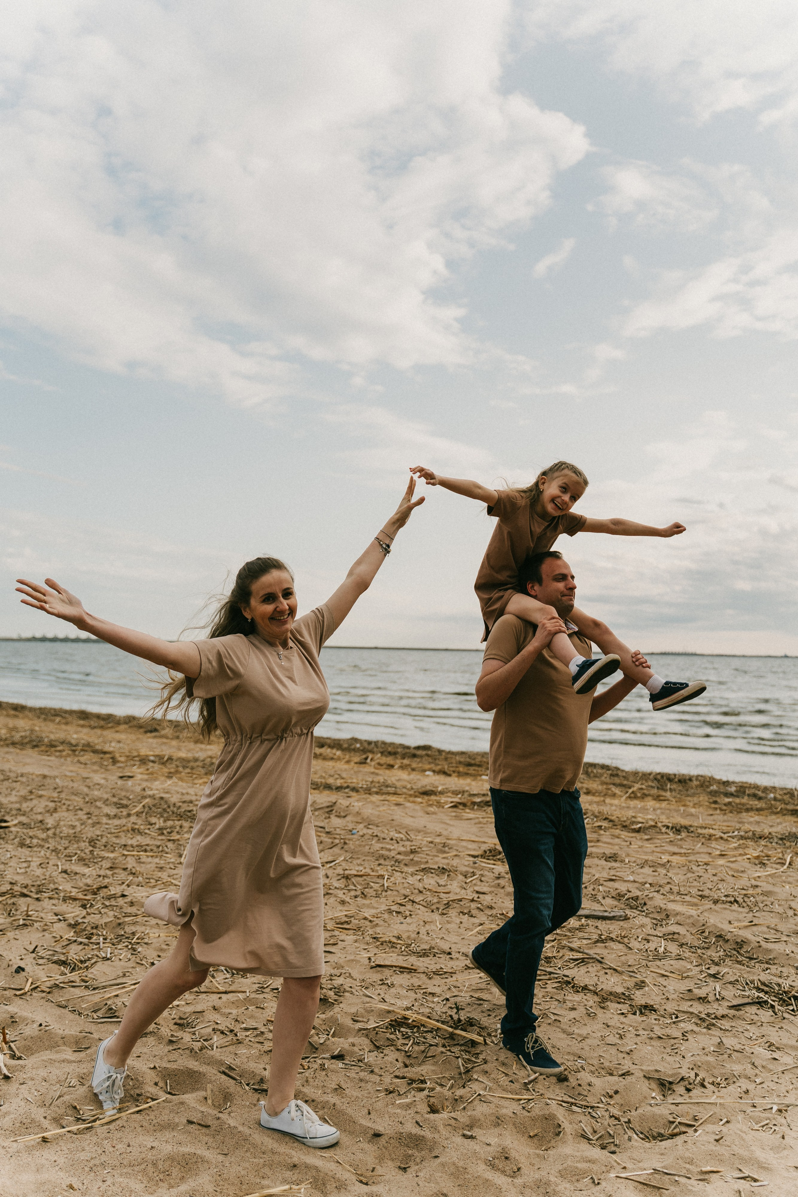 Сергей/Алёна и Варя. Фотограф в Санкт-Петербурге — Лучина Екатерина