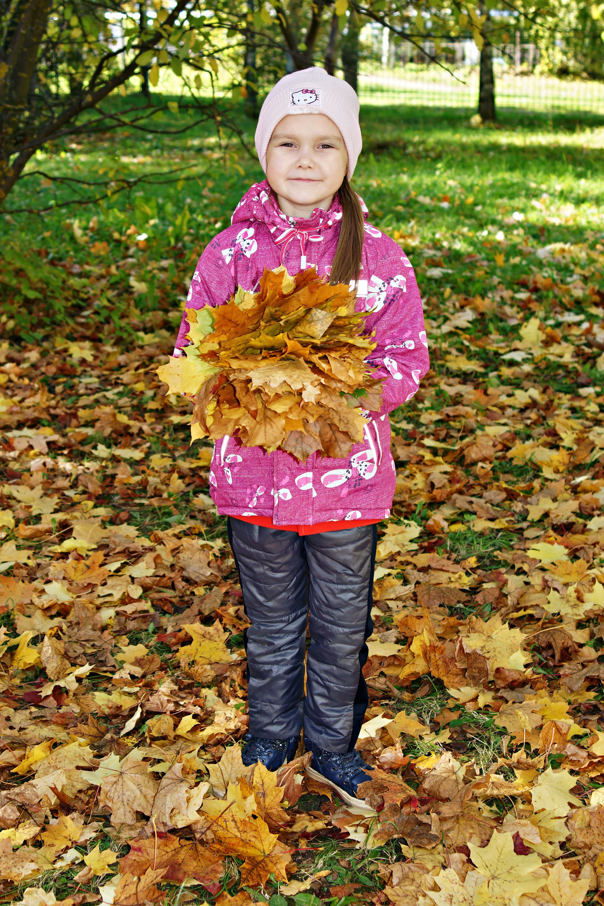 Осенняя фотосессия в детском саду г. Йошкар-Ола