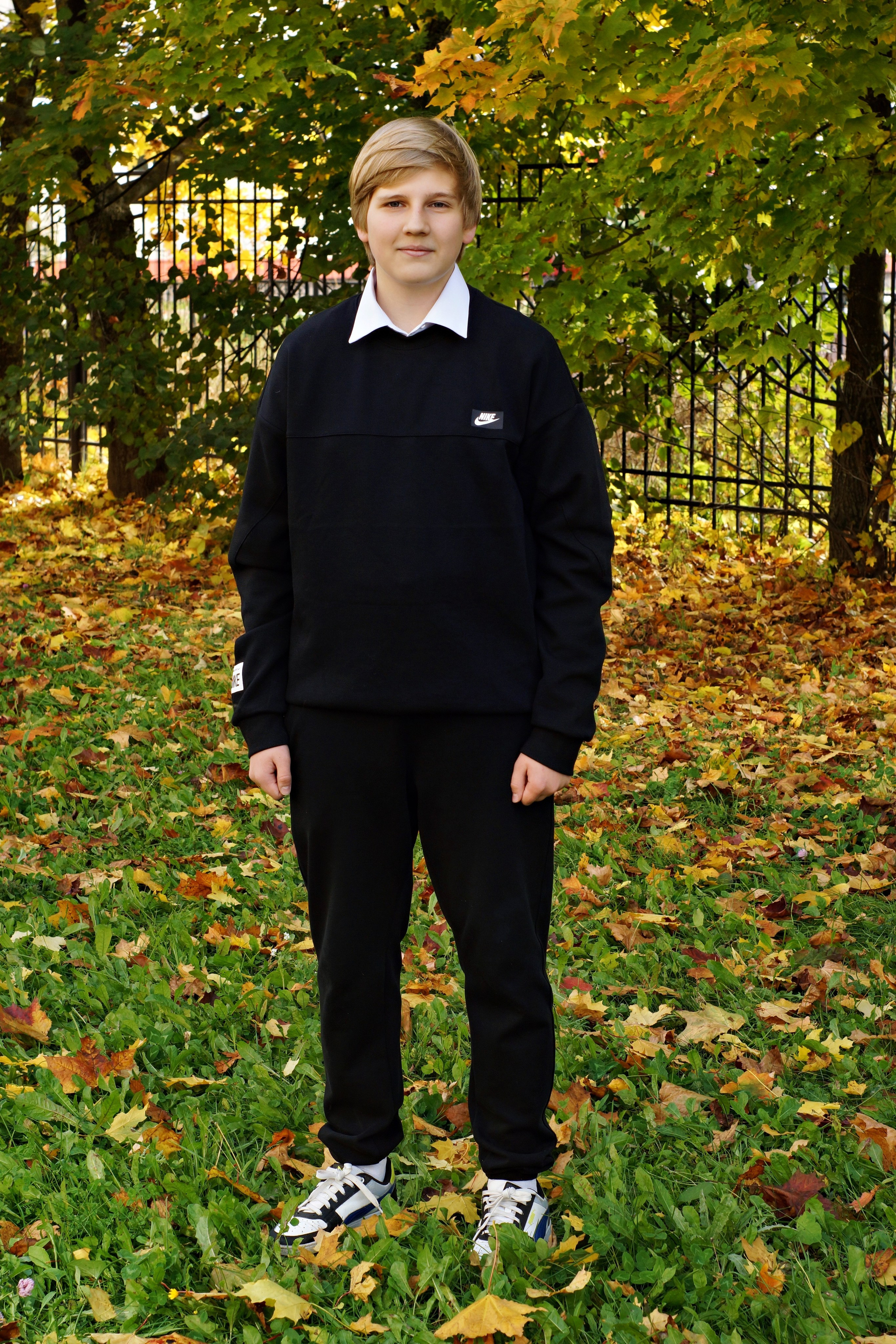 Осенняя фотосессия в школе г. Йошкар-Ола