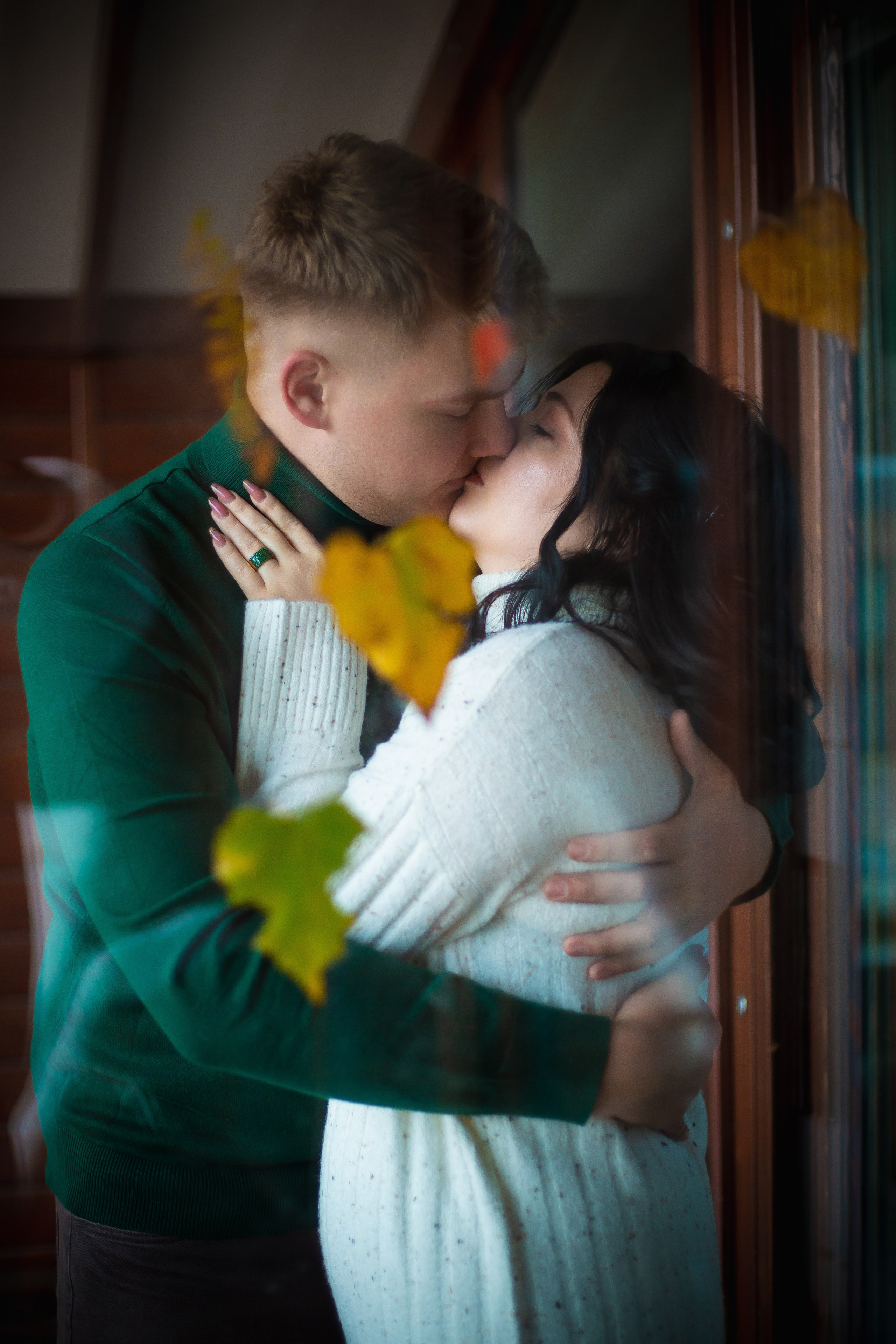 Денис и Анна — осенняя прогулка. Вера Соколова фотограф Воронеж