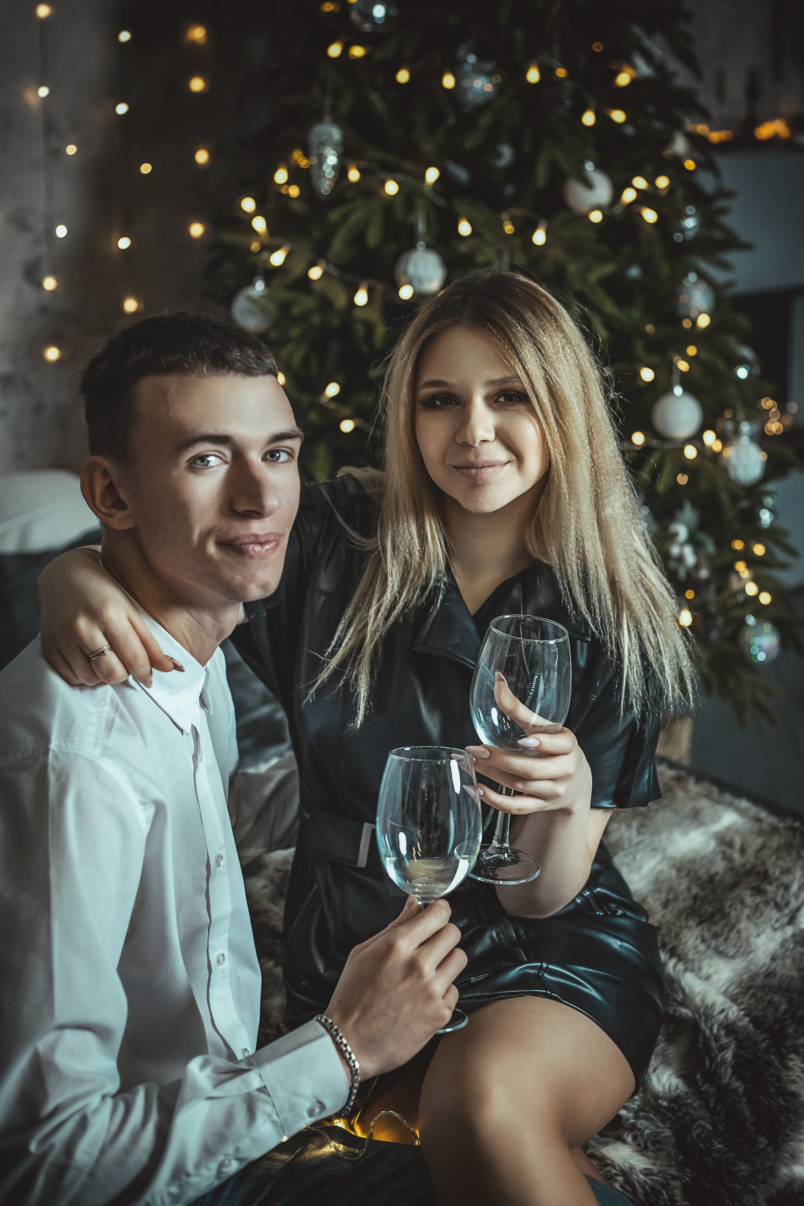 Зимний вечер. Вера Соколова фотограф Воронеж