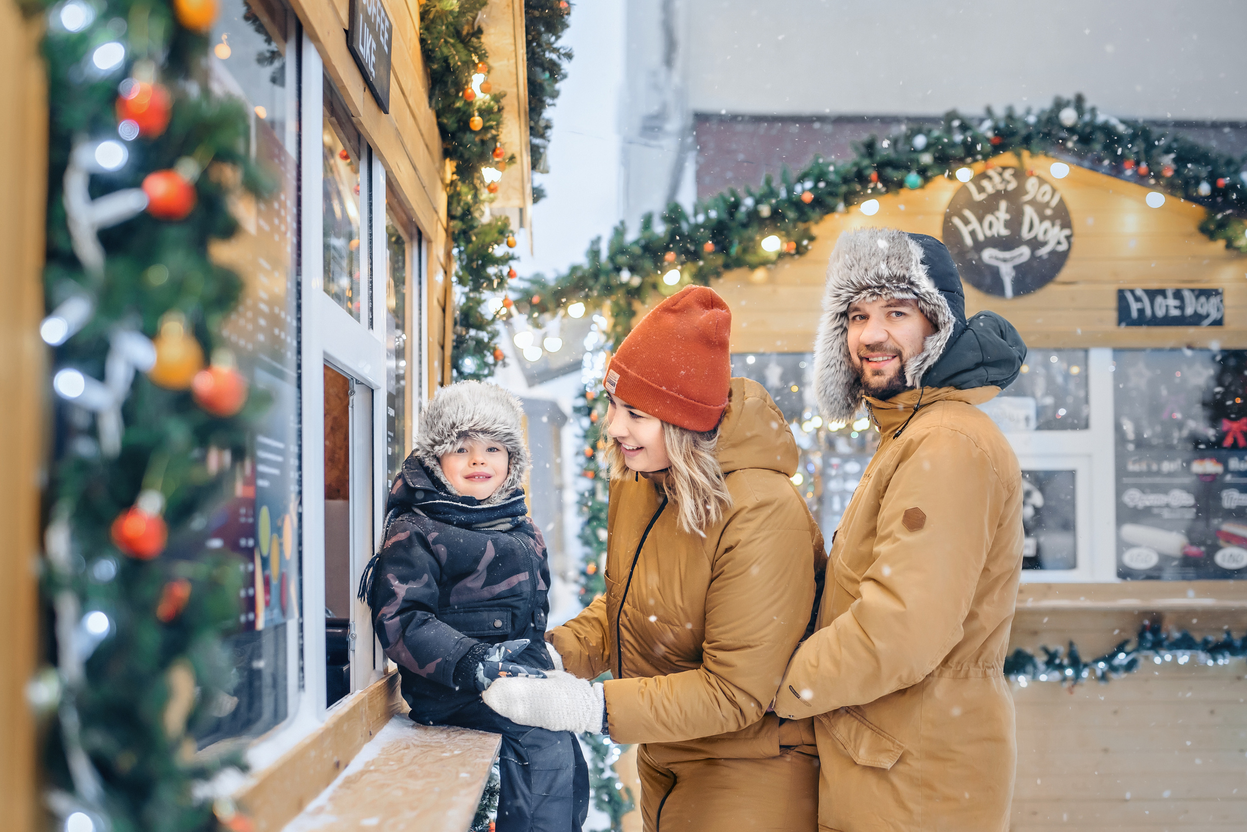 Новогодняя фотосессия. Варвара, Константин и Федя. Церковный фотограф на Таинство Крещения и Венчания в Оренбурге и Оренбургской области Екатерина Белкина