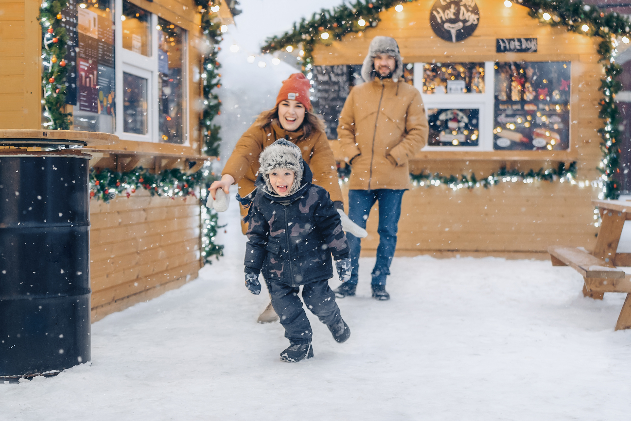 Новогодняя фотосессия. Варвара, Константин и Федя. Церковный фотограф на Таинство Крещения и Венчания в Оренбурге и Оренбургской области Екатерина Белкина