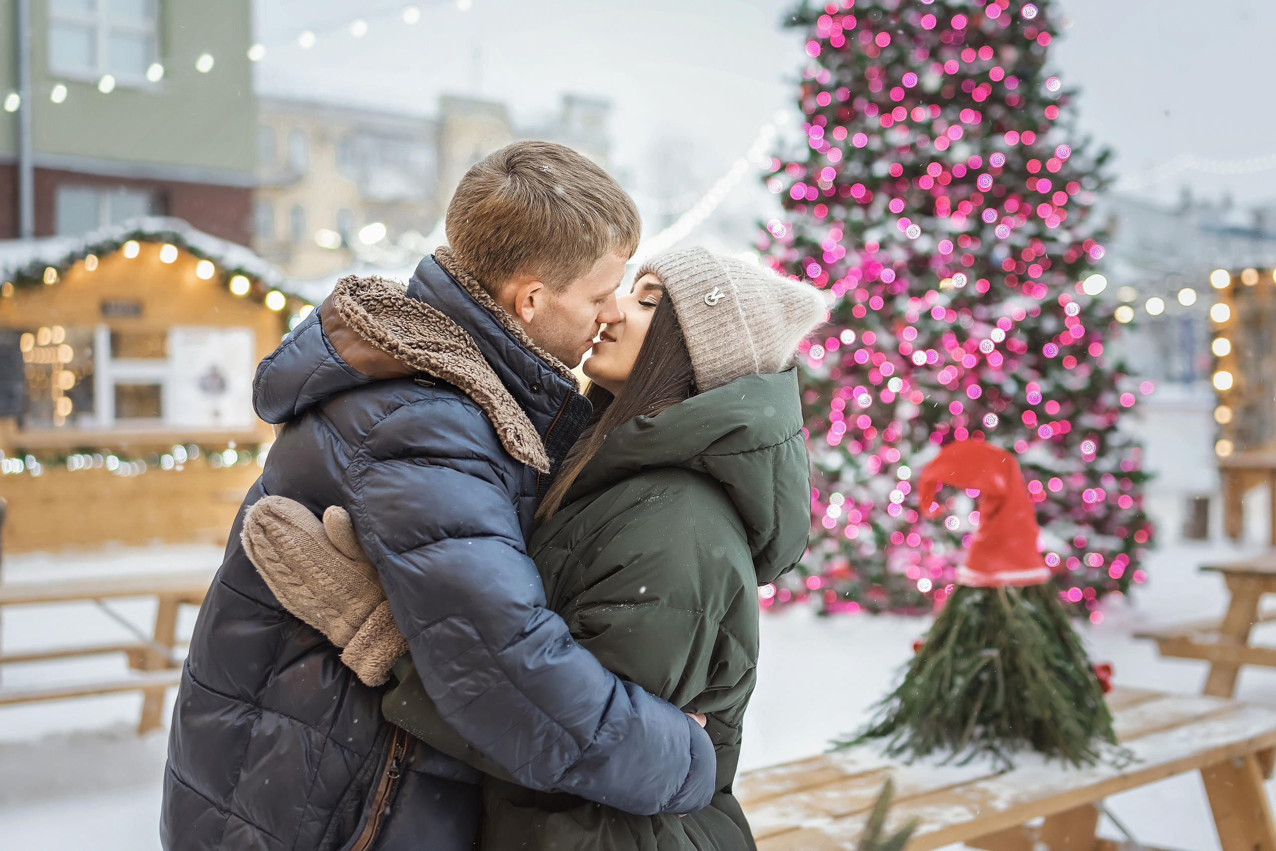 Новогодняя фотосессия. Женя и Андрей. Церковный фотограф на Таинство Крещения и Венчания в Оренбурге и Оренбургской области Екатерина Белкина