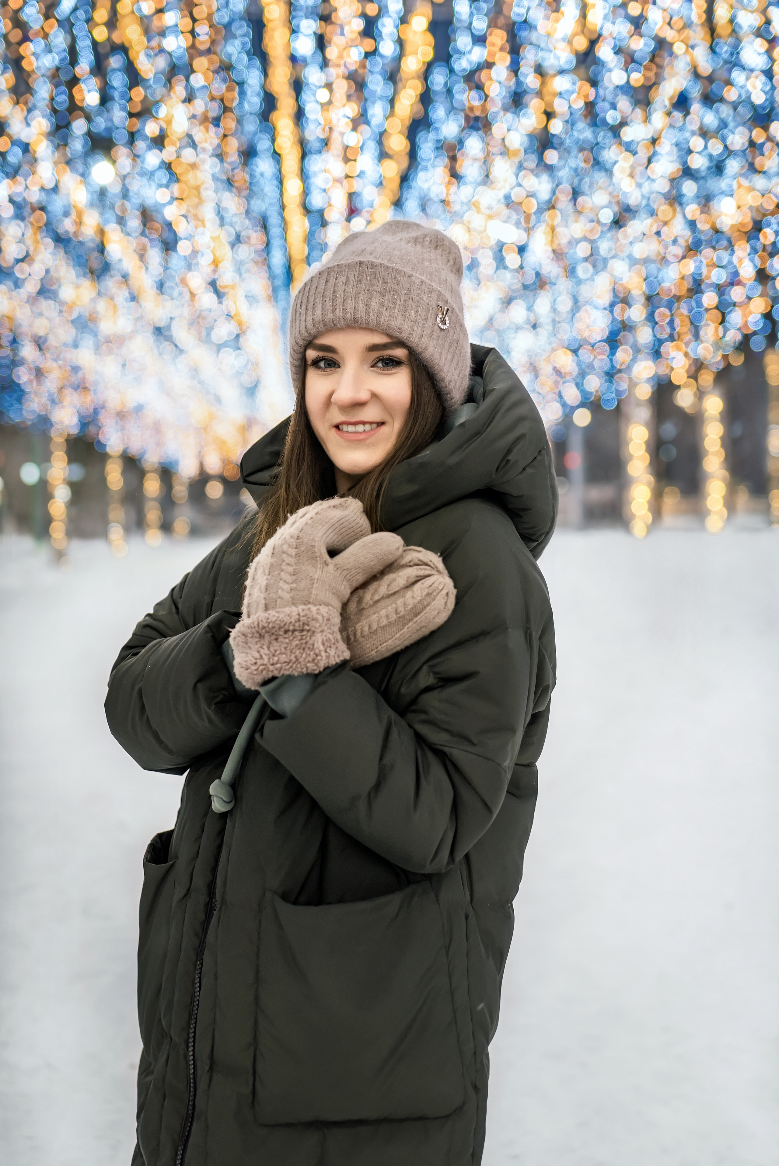 Новогодняя фотосессия. Женя и Андрей. Церковный фотограф на Таинство Крещения и Венчания в Оренбурге и Оренбургской области Екатерина Белкина