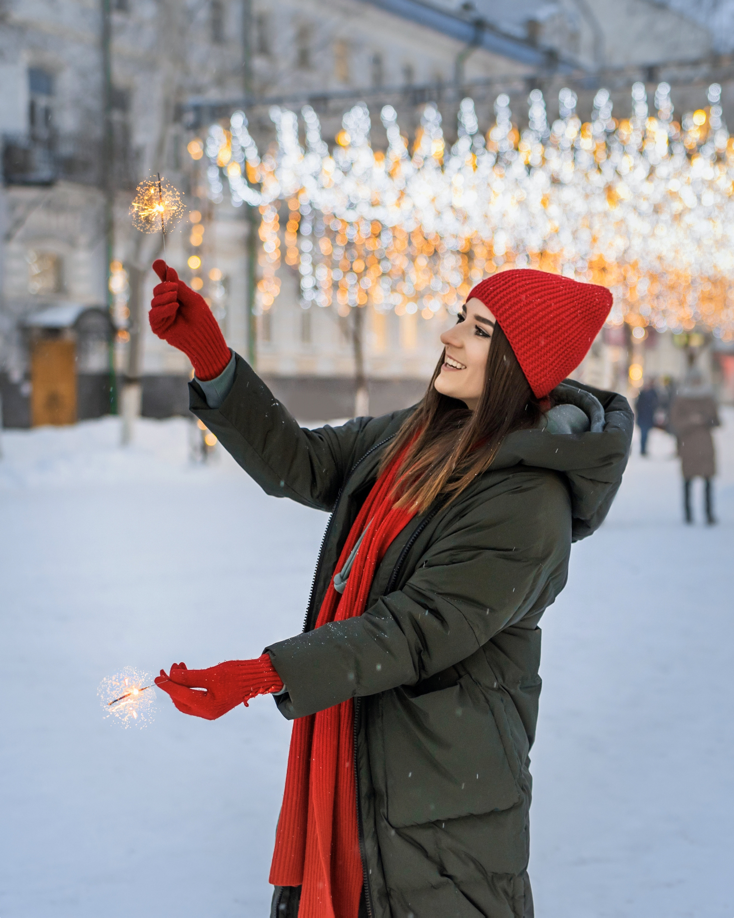 Новогодняя фотосессия. Женя и Андрей. Церковный фотограф на Таинство Крещения и Венчания в Оренбурге и Оренбургской области Екатерина Белкина
