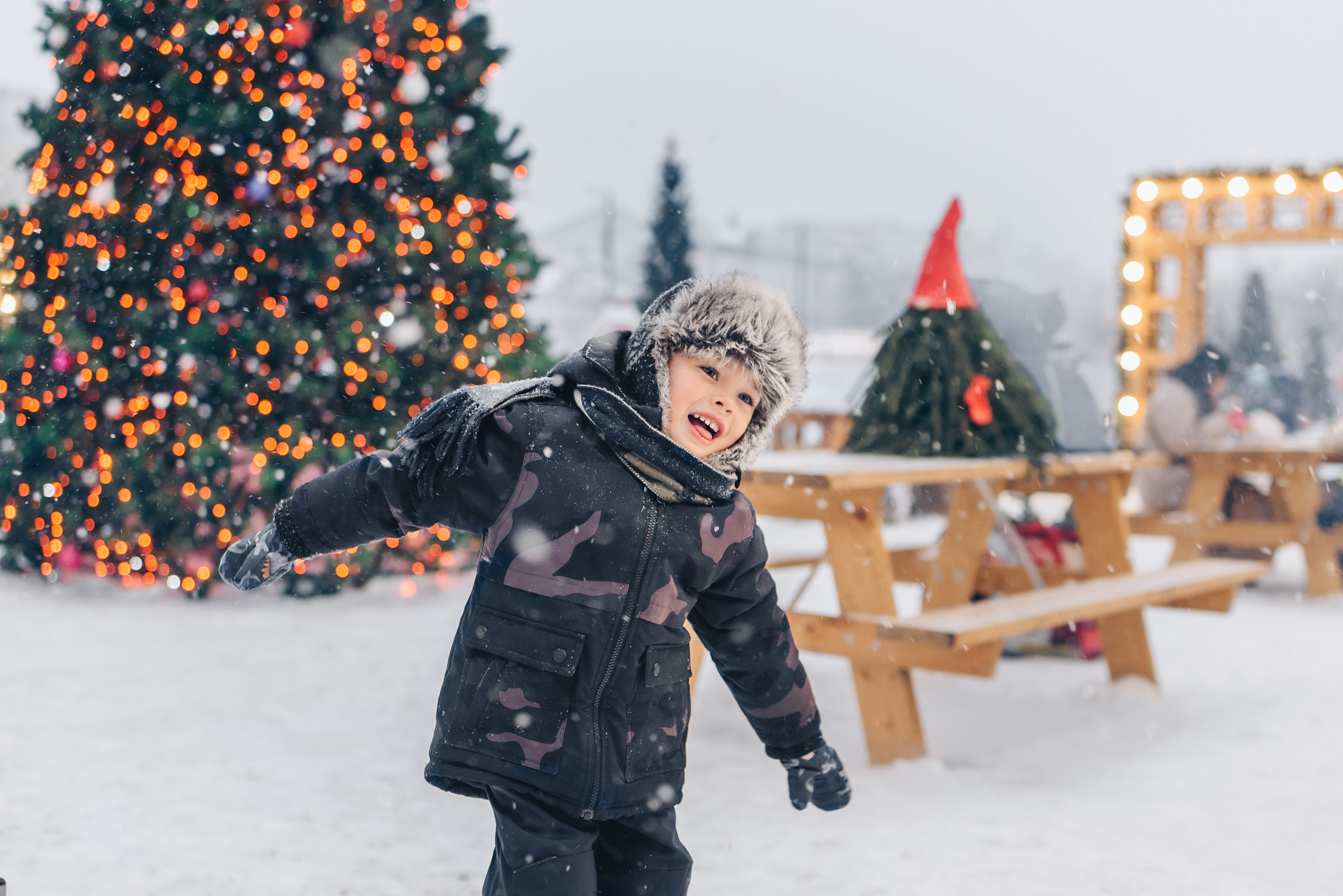 Новогодняя фотосессия. Варвара, Константин и Федя. Церковный фотограф на Таинство Крещения и Венчания в Оренбурге и Оренбургской области Екатерина Белкина