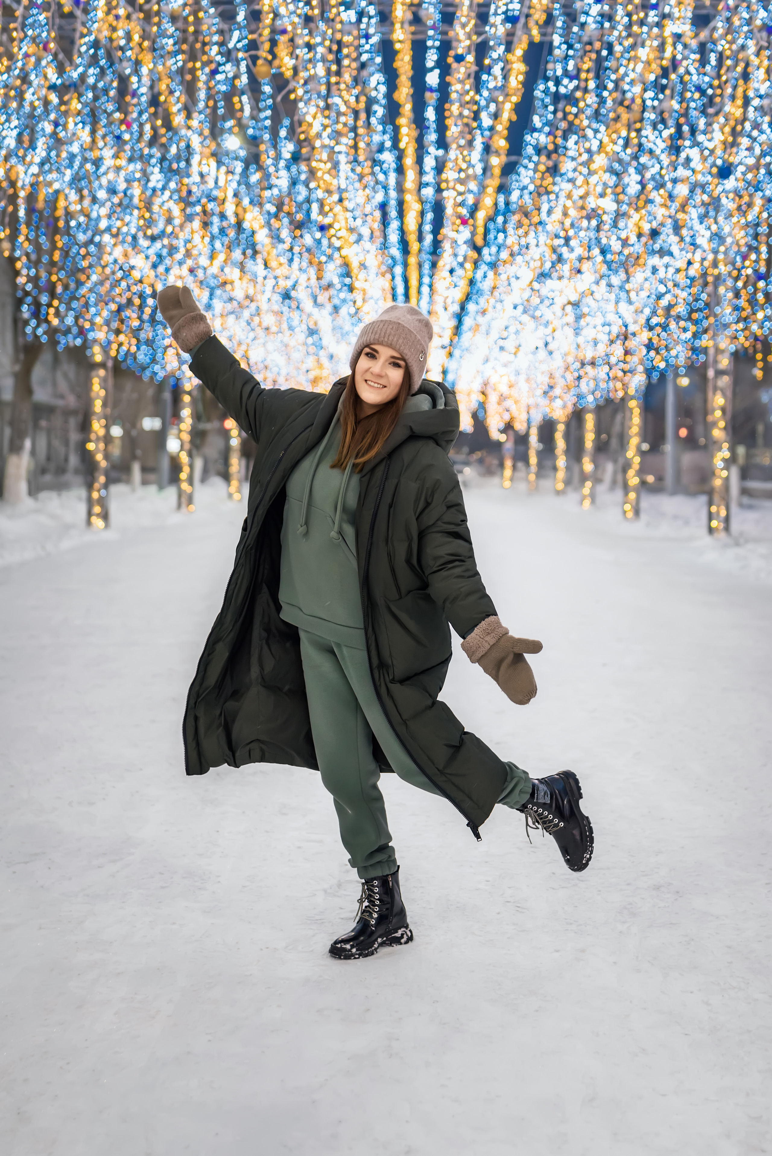 Новогодняя фотосессия. Женя и Андрей. Церковный фотограф на Таинство Крещения и Венчания в Оренбурге и Оренбургской области Екатерина Белкина