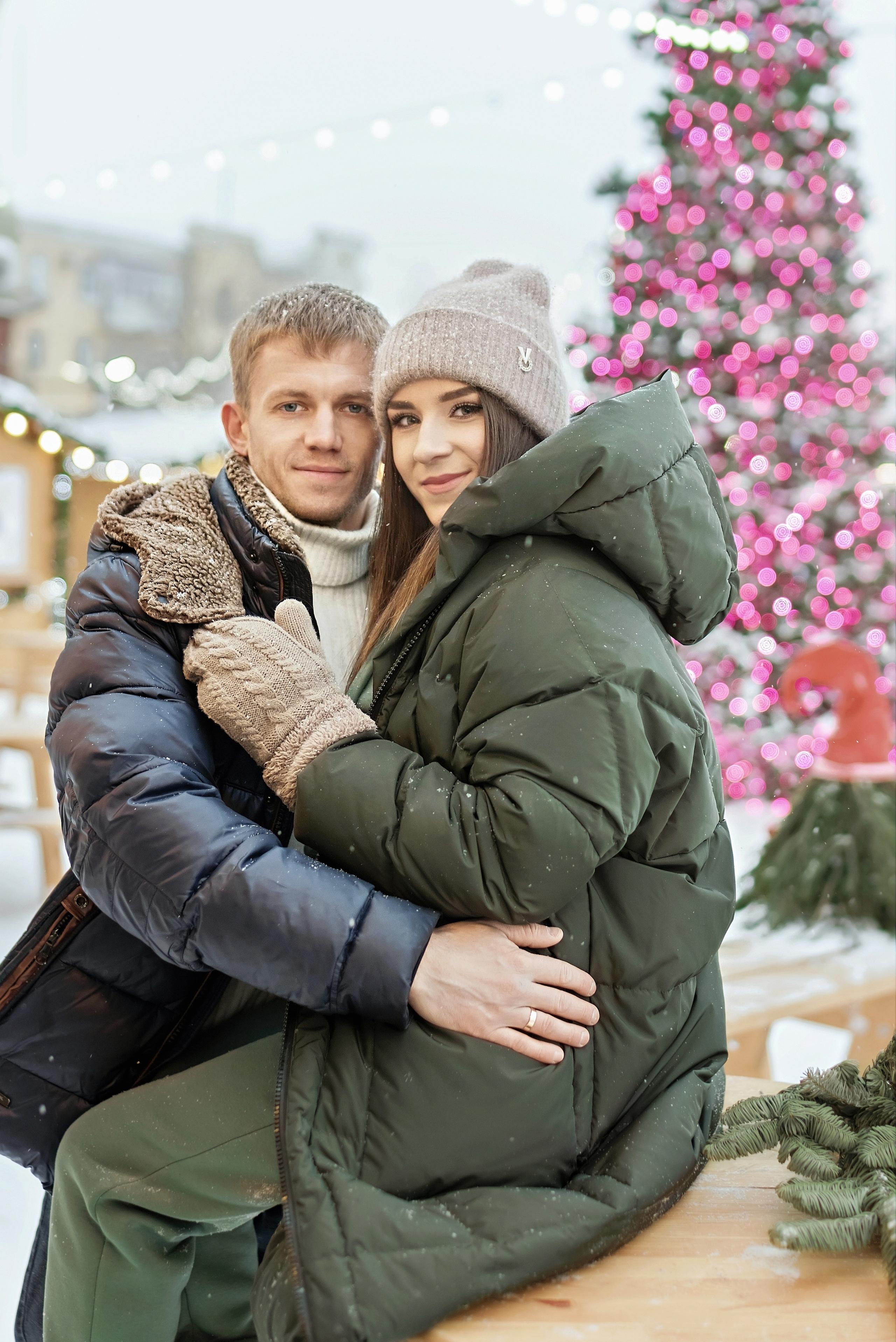 Новогодняя фотосессия. Женя и Андрей. Церковный фотограф на Таинство Крещения и Венчания в Оренбурге и Оренбургской области Екатерина Белкина
