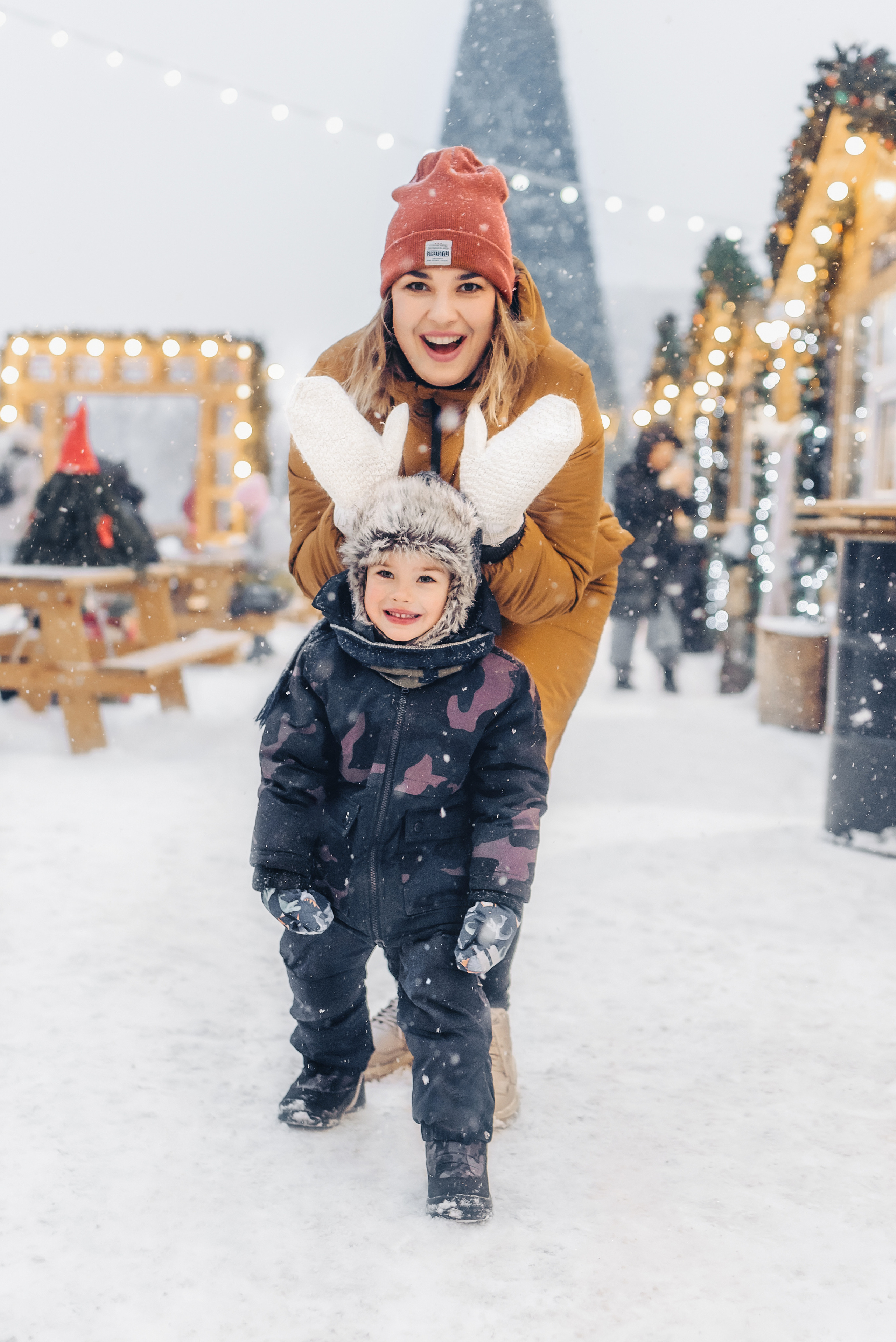 Новогодняя фотосессия. Варвара, Константин и Федя. Церковный фотограф на Таинство Крещения и Венчания в Оренбурге и Оренбургской области Екатерина Белкина