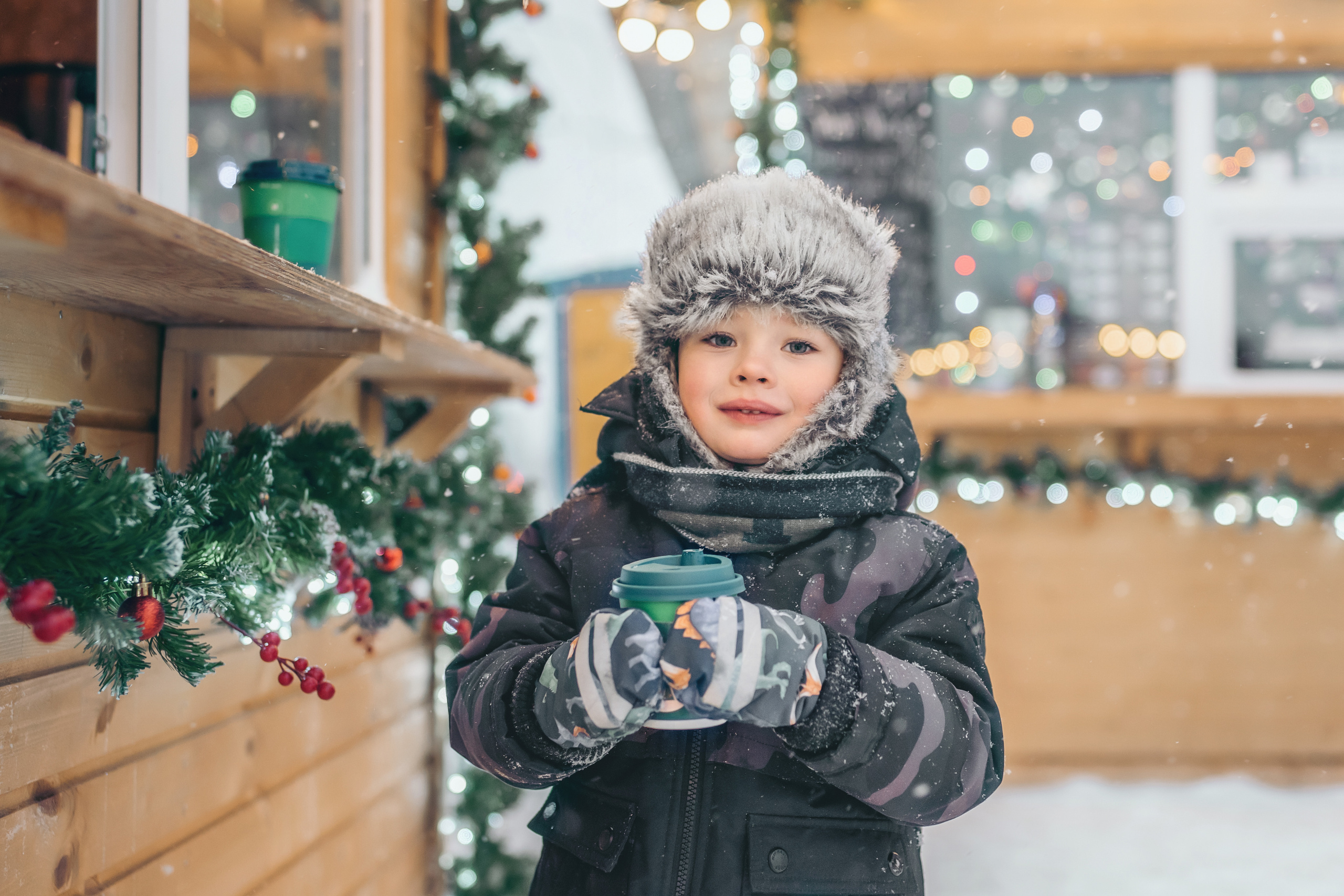Новогодняя фотосессия. Варвара, Константин и Федя. Церковный фотограф на Таинство Крещения и Венчания в Оренбурге и Оренбургской области Екатерина Белкина