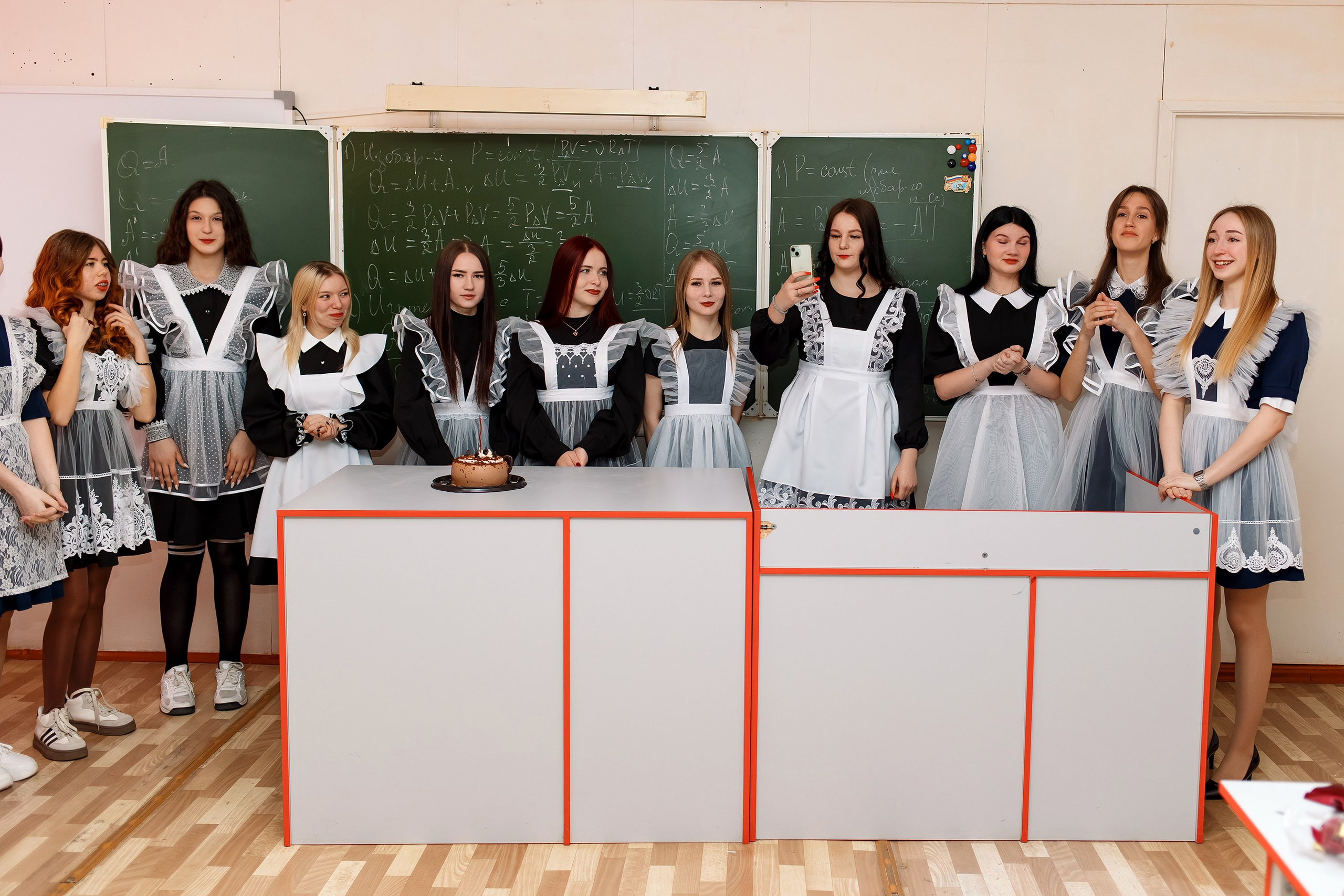 11 класс с. Барабаш. Фотограф Любовь Корниенко, Примоский край