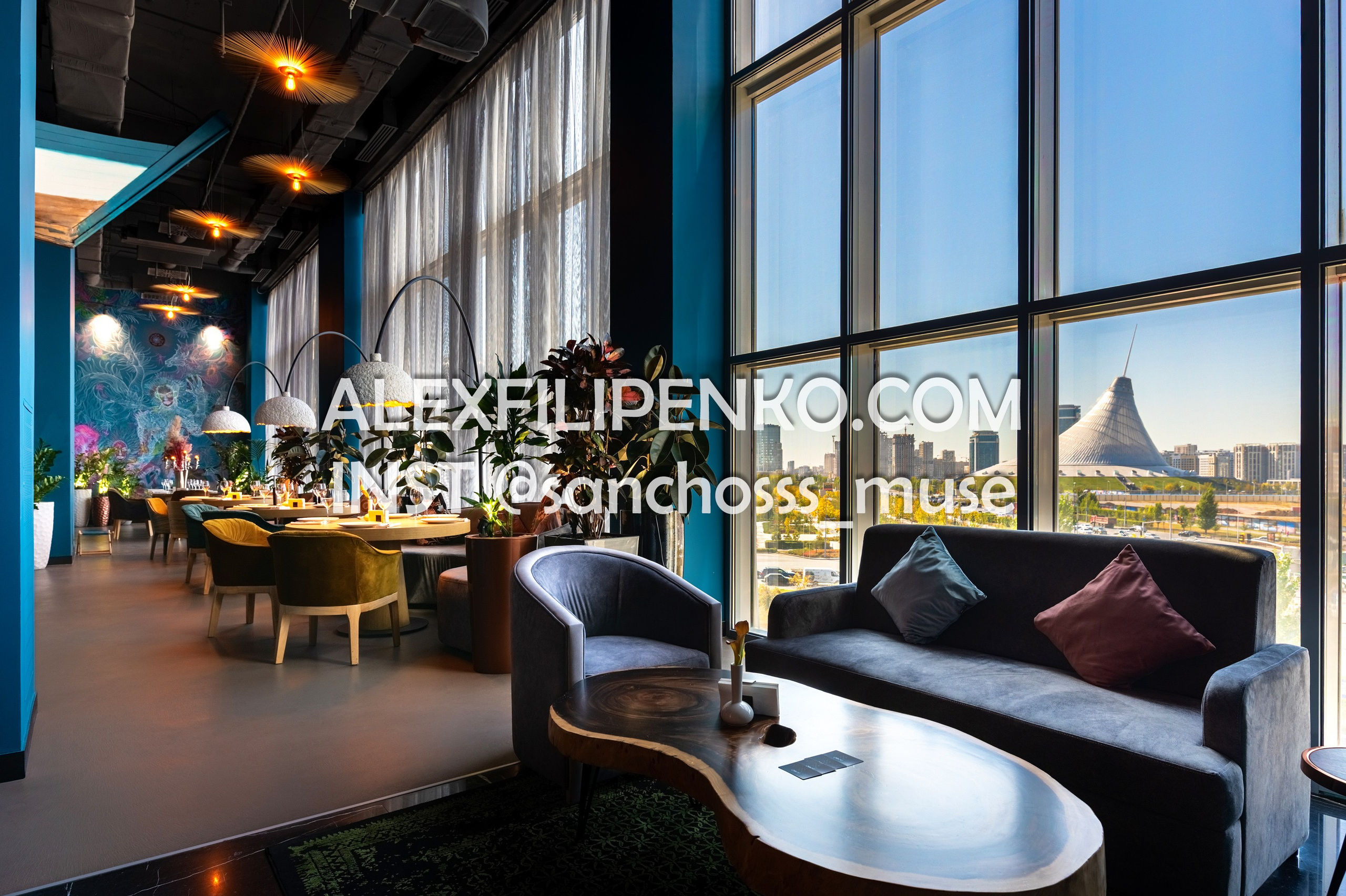 Ресторан Once. Фотограф интерьера недвижимости и архитектуры в Астане