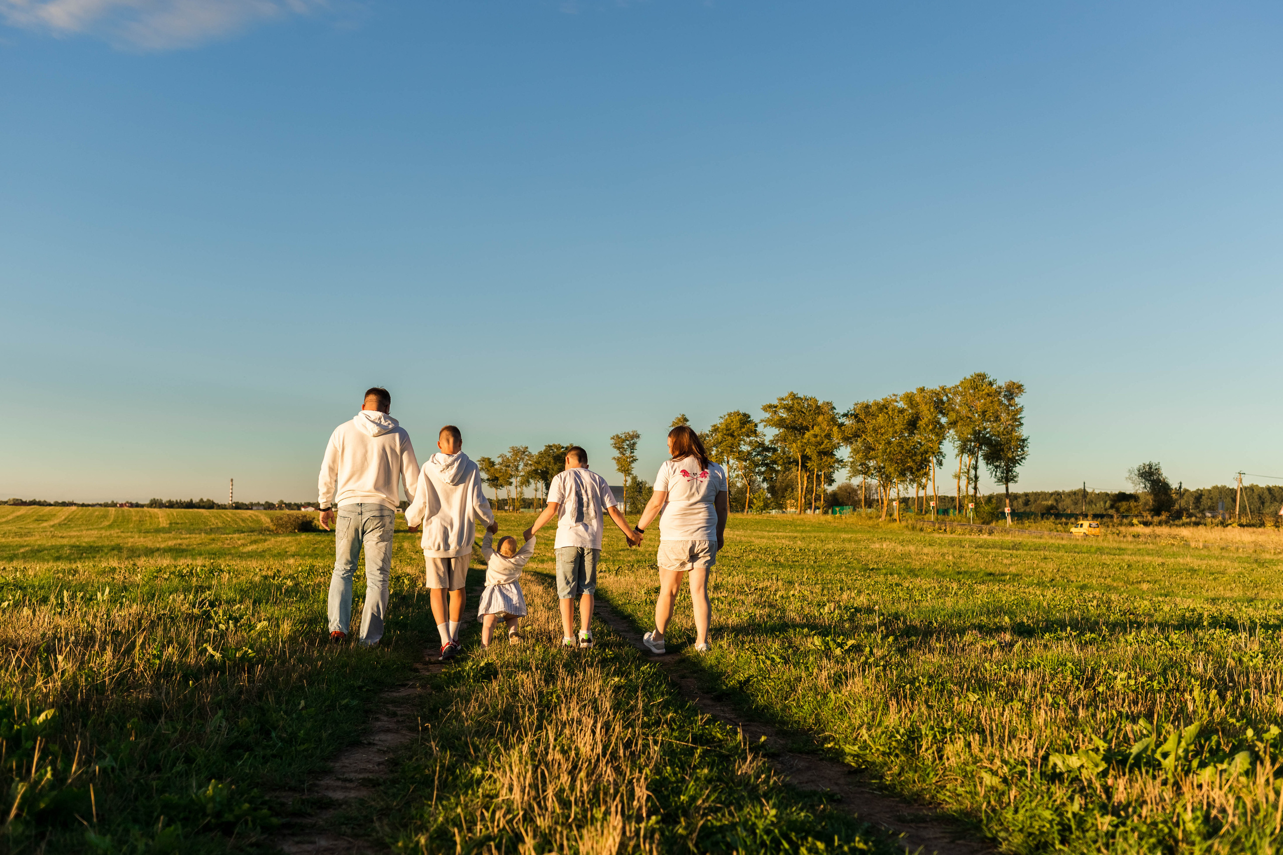 ПРОГУЛКА В ПОЛЕ. Семейный Фотограф в Санкт-Петербурге Пушкин Анастасия Дьяконенкова