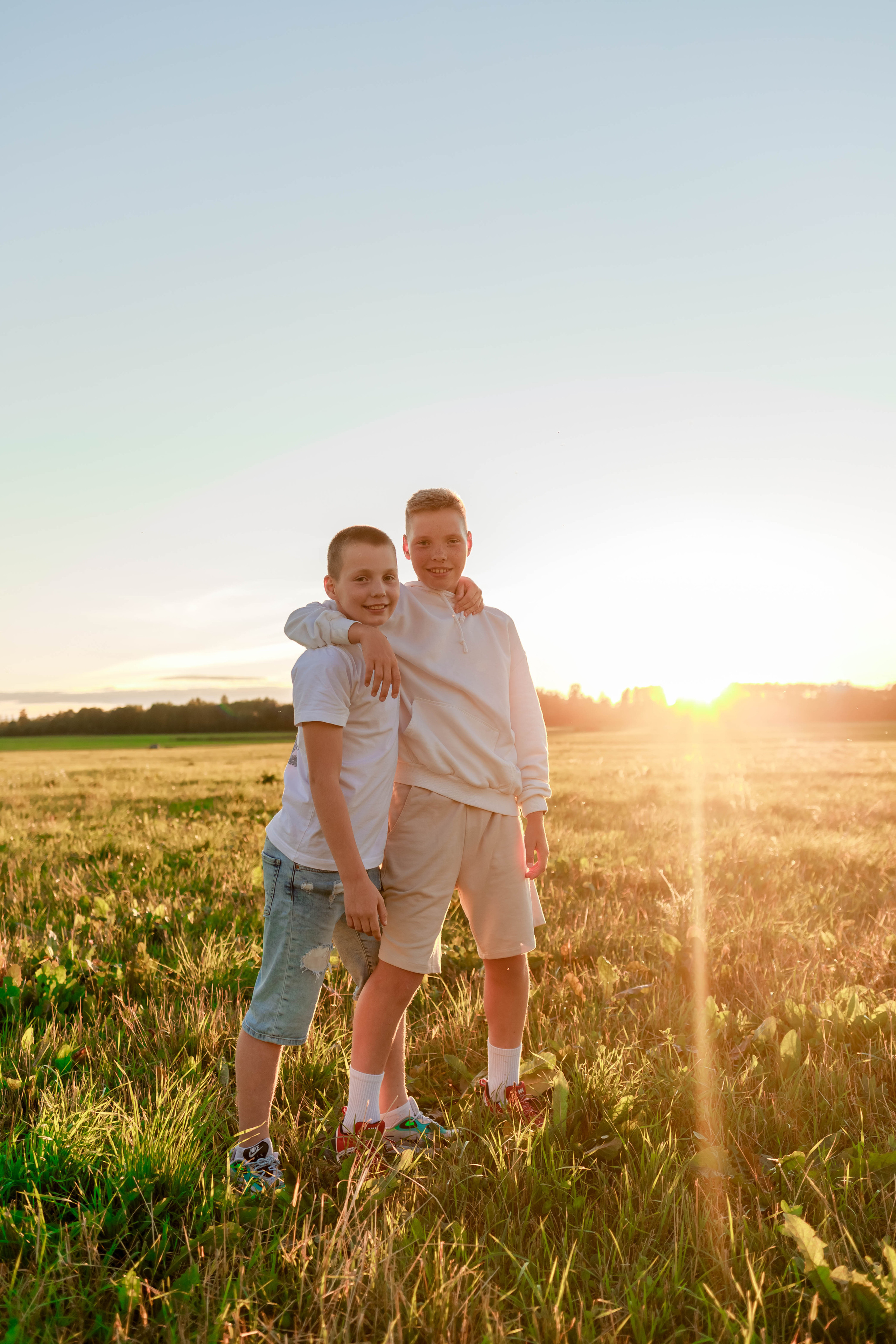 ПРОГУЛКА В ПОЛЕ. Семейный Фотограф в Санкт-Петербурге Пушкин Анастасия Дьяконенкова