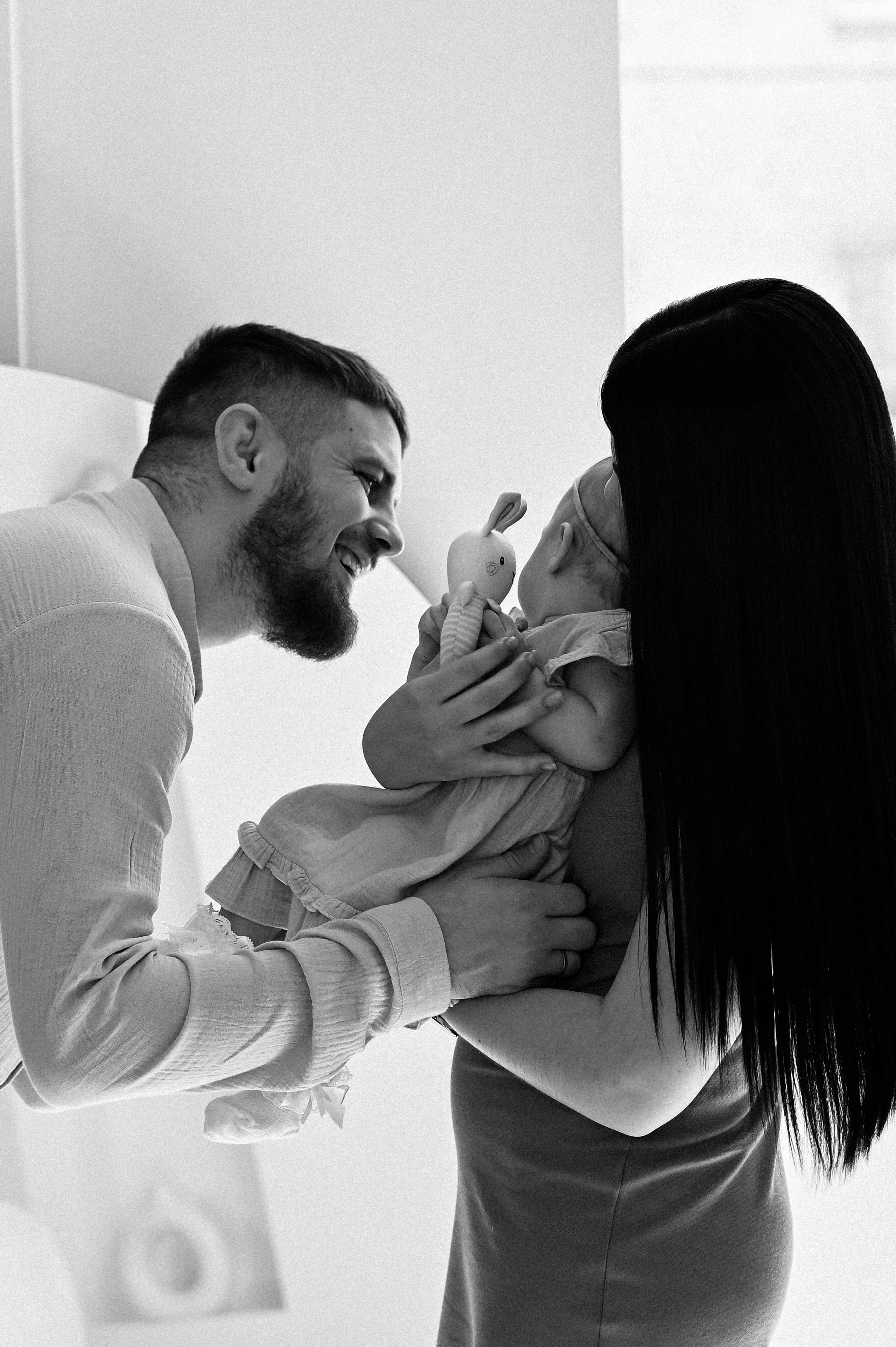 Семейная с маленькой Оливией. Фотограф Ярута Оксана / Ростов-на-Дону