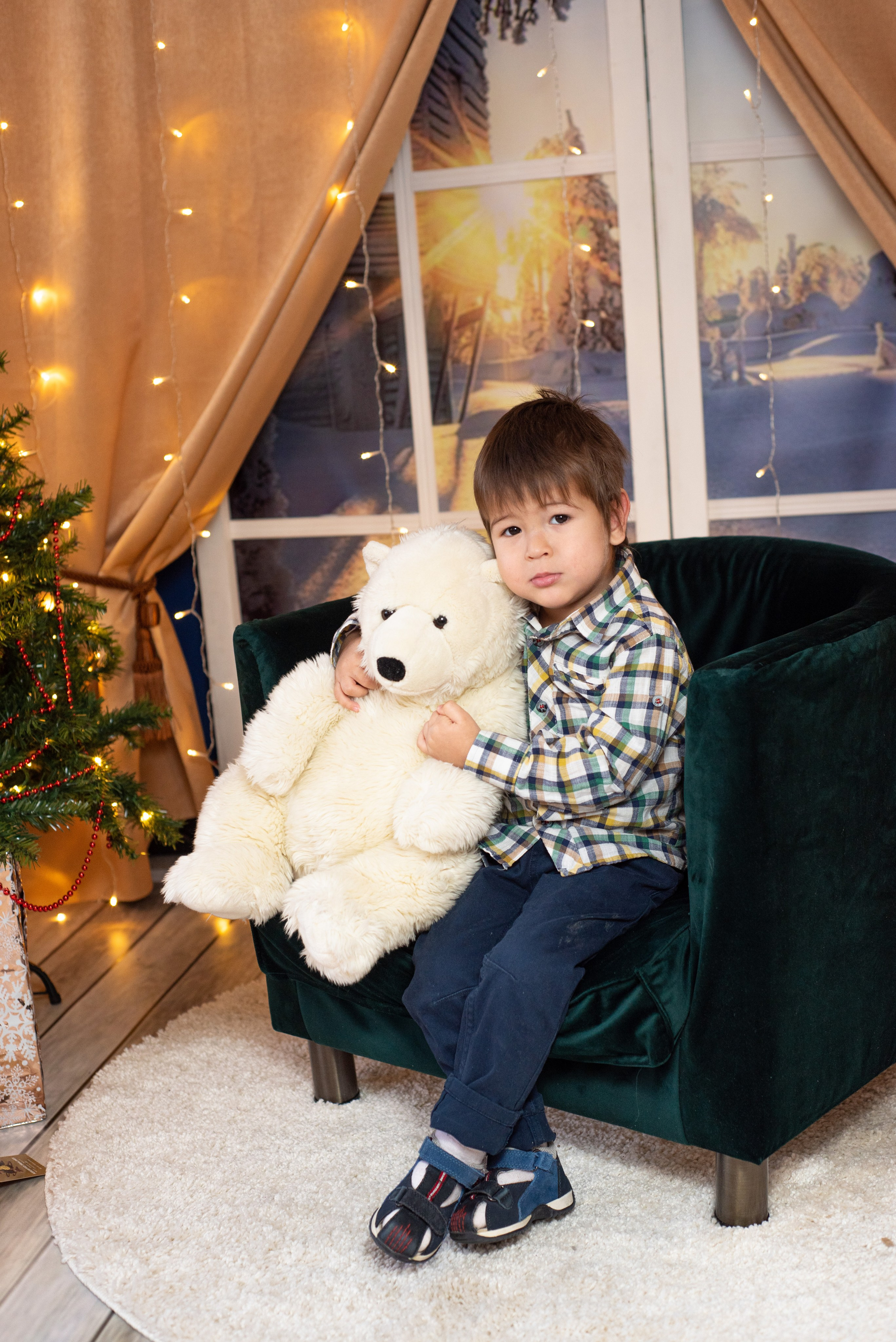 Новый год 2023 «Домашний». Фотограф новорожденных, семейный детский в Тюмени Татьяна Морозова