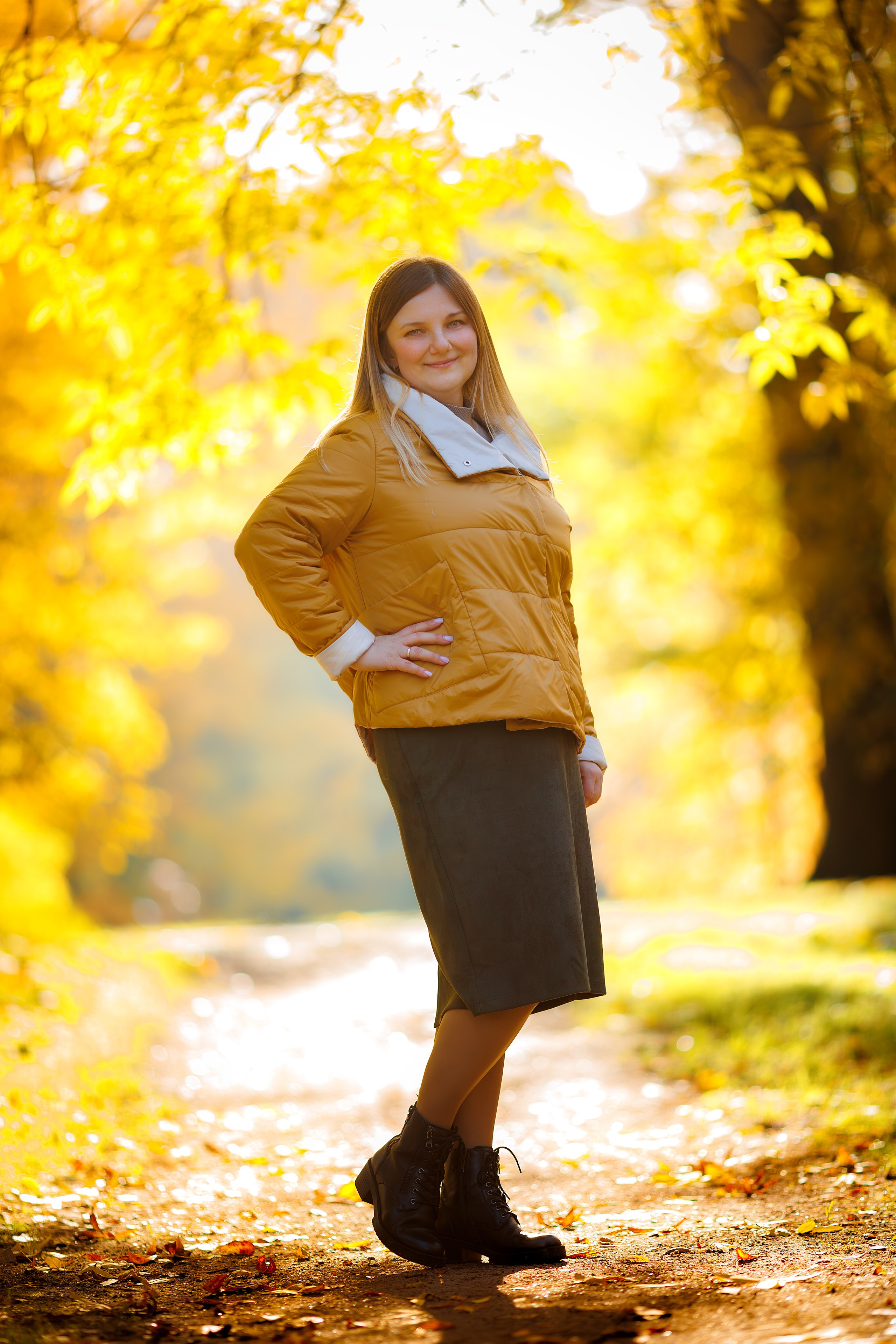 Осенняя фотосессия в парке