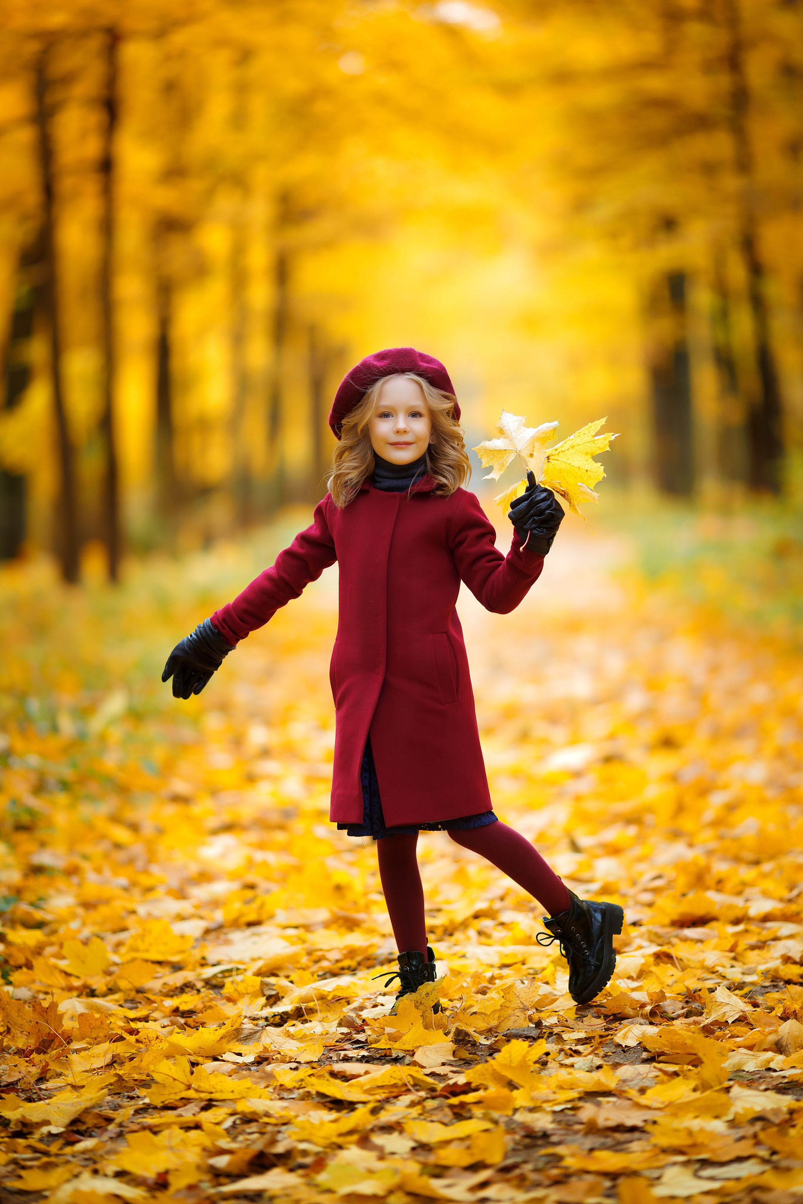 Осенняя фотосессия в парке