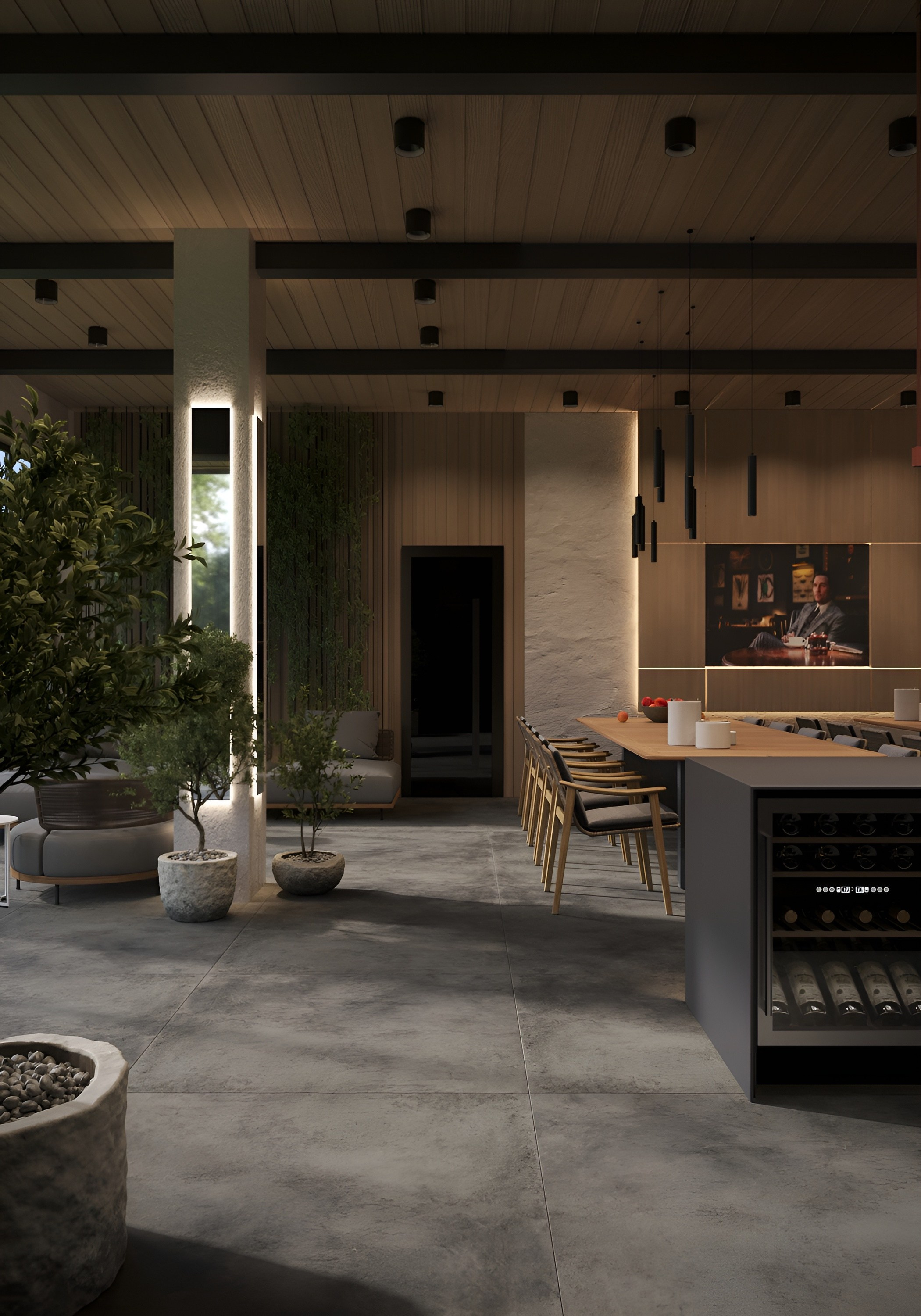 Веранда. 3D Визуализация интерьеров жилых и коммерческих помещений