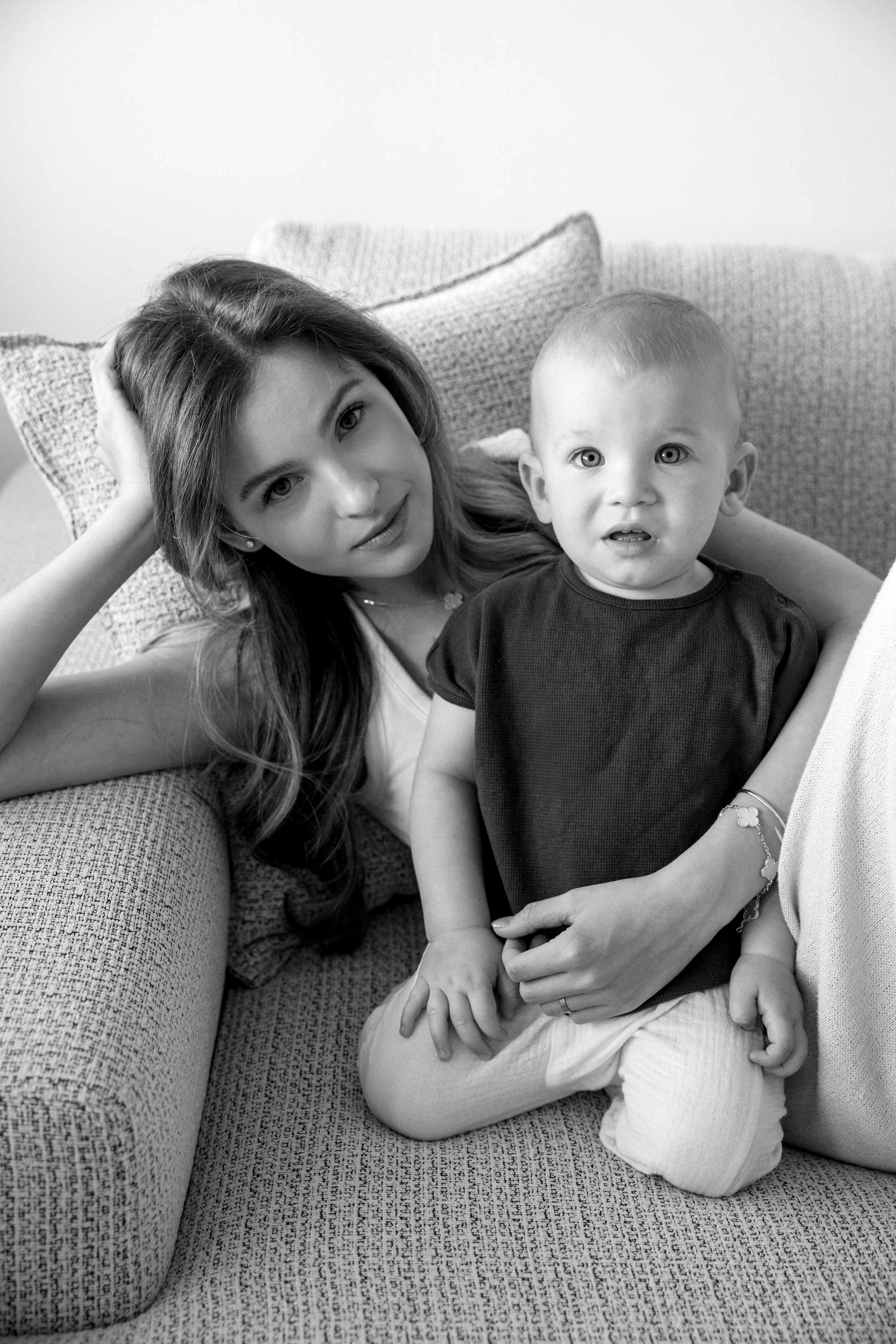 One year old at home. Wedding and family photographer