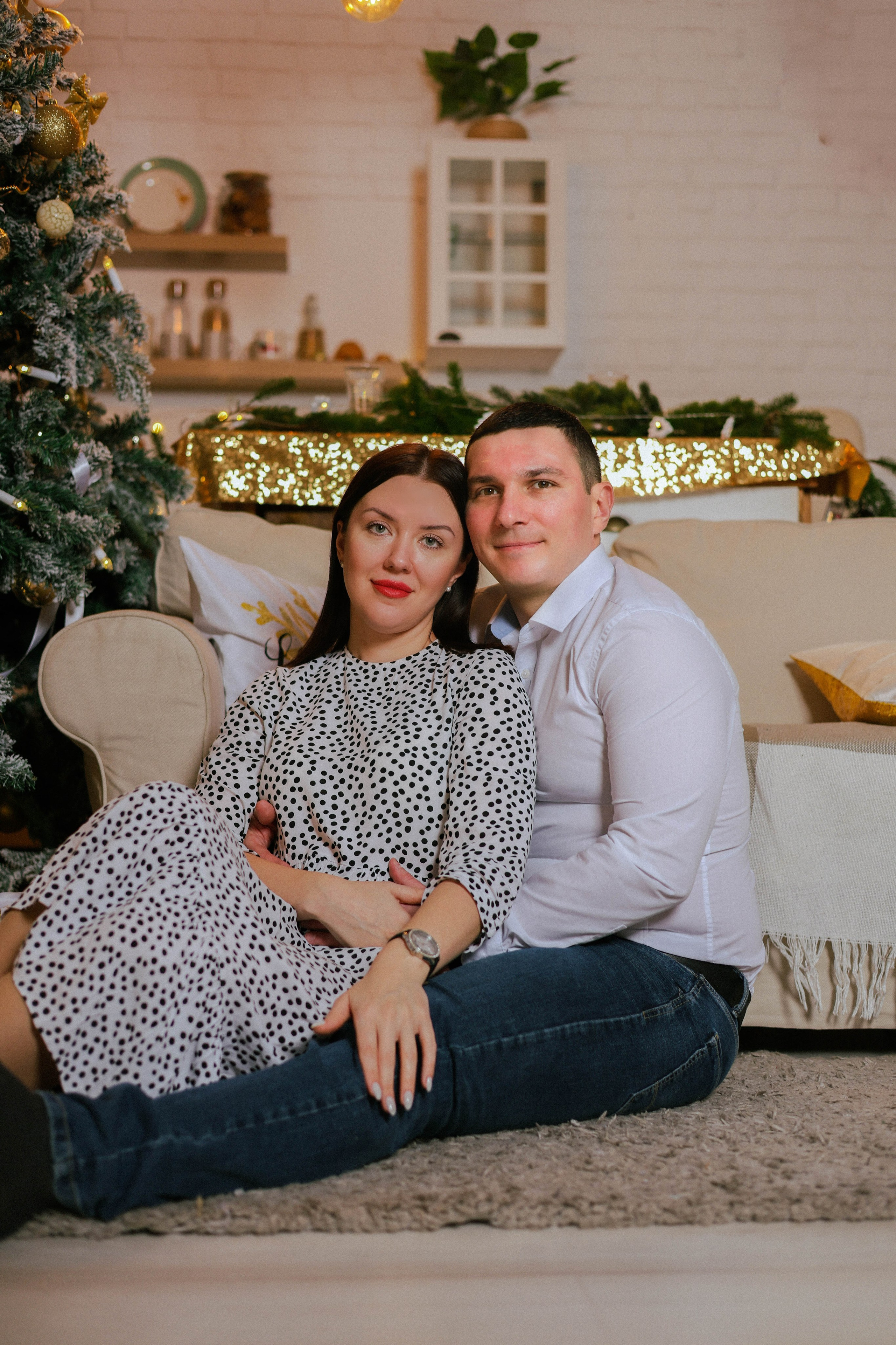 Новогодняя история «Мария и ее семья». Фотограф в Москве Анастасия Калинина