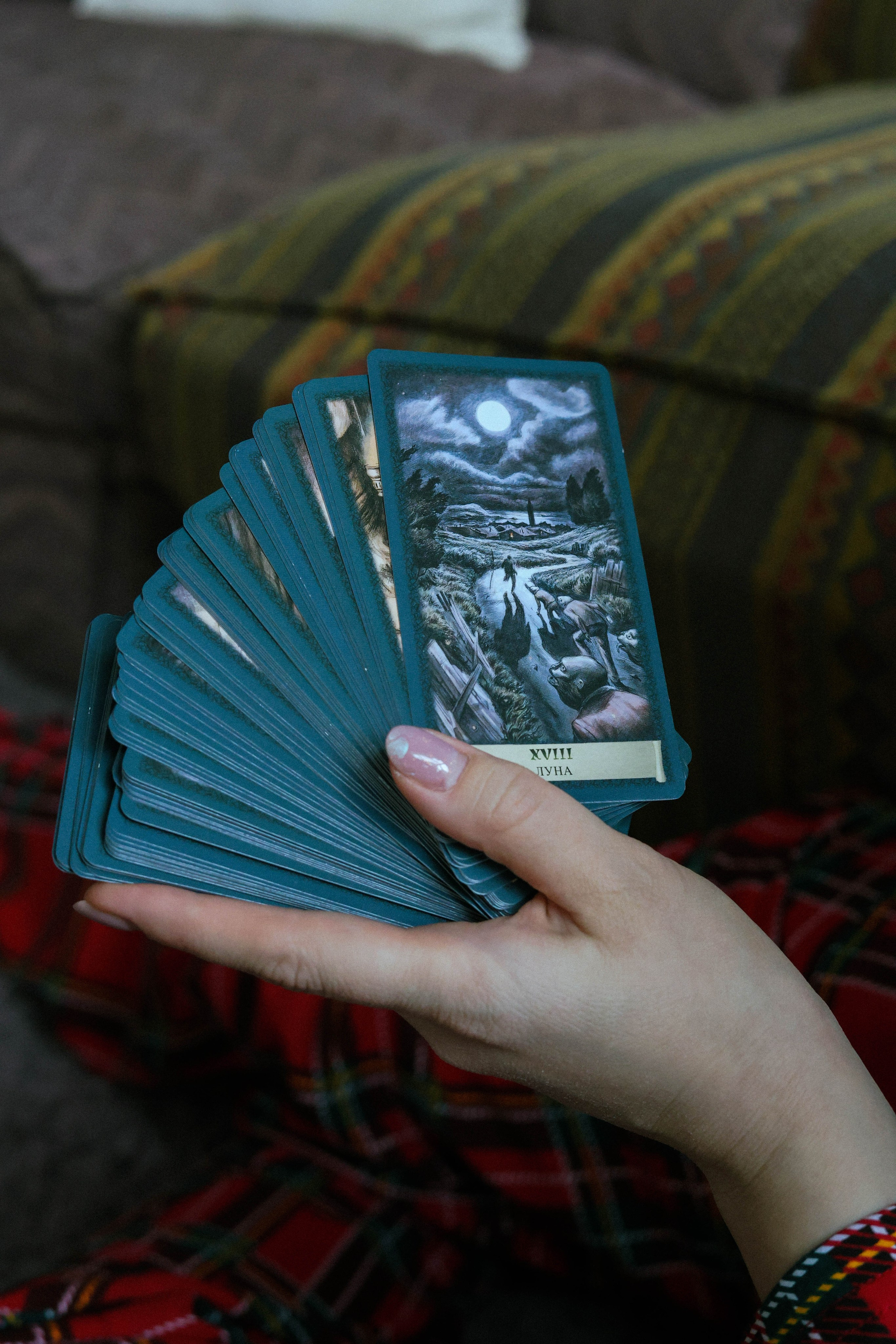 Свечи и карты. Фотограф в Москве Анастасия Калинина